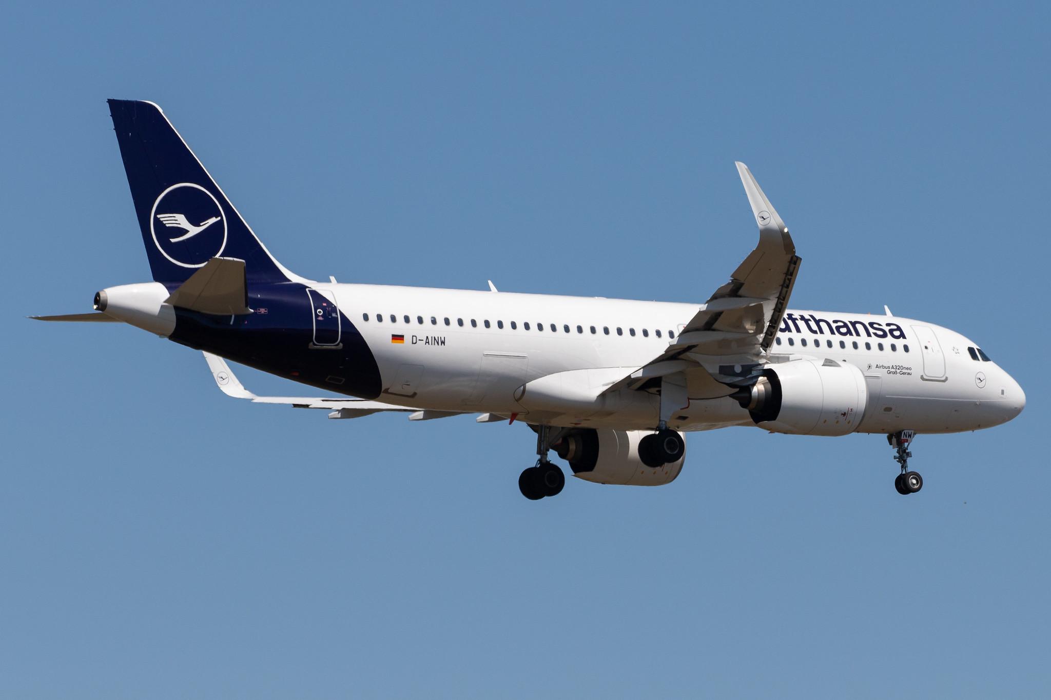 Frankfurt Airport: Lufthansa (LH / DLH) |  Airbus A320-271N A20N | D-AINW | MSN 9251