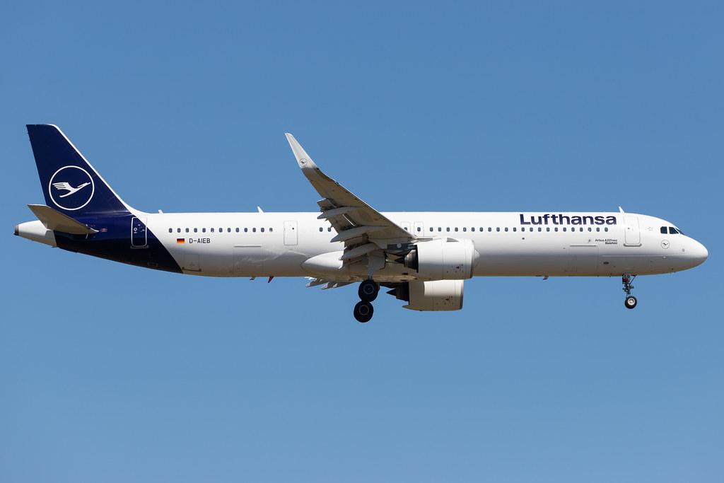 Frankfurt Airport: Lufthansa (LH / DLH) |  Airbus A321-271NX A21N | D-AIEB | MSN 8783