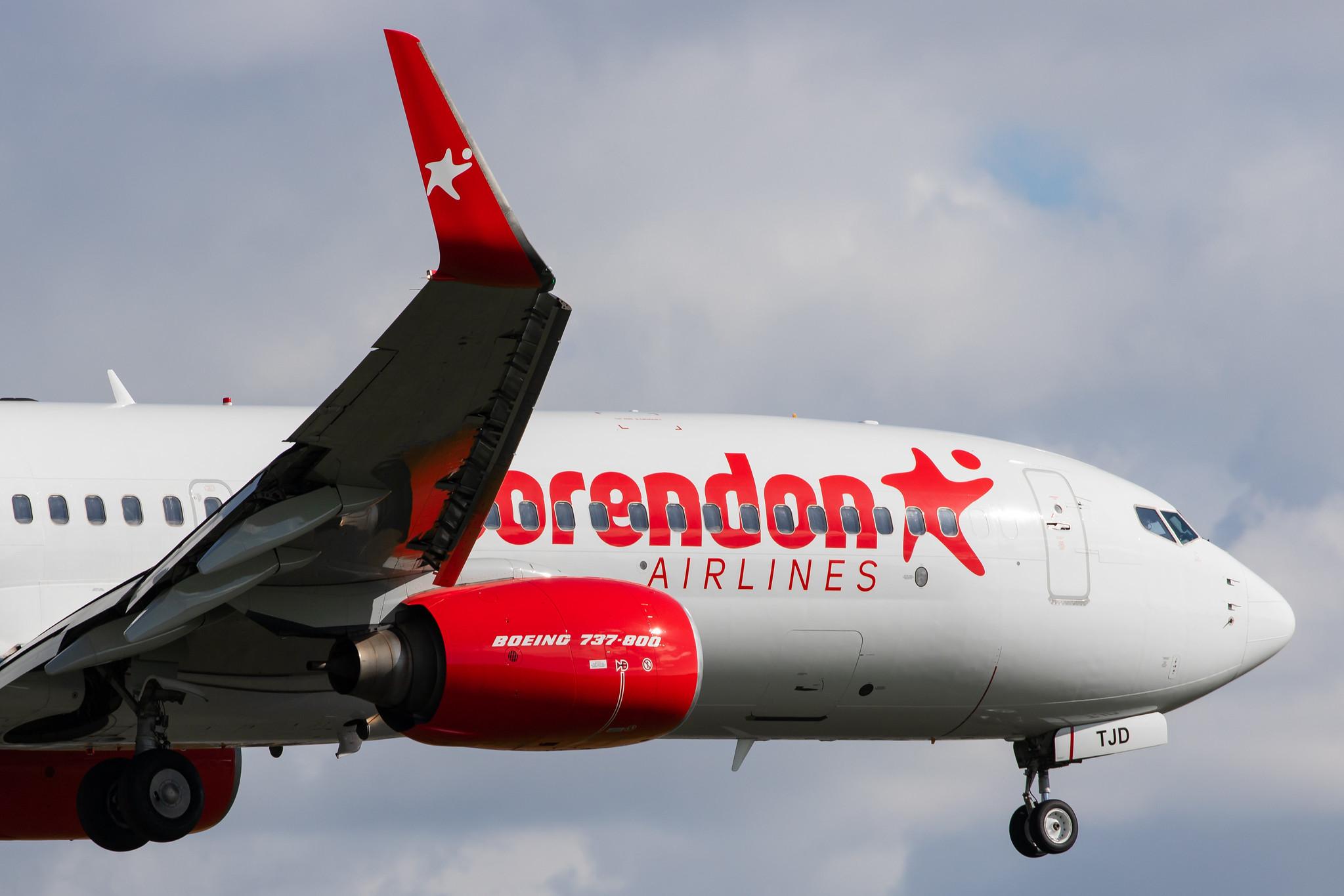 Hamburg Airport: Corendon Airlines (XC / CAI) | Operator: Corendon Airlines Europe |  Boeing 737-84P B738 | 9H-TJD | MSN 35077