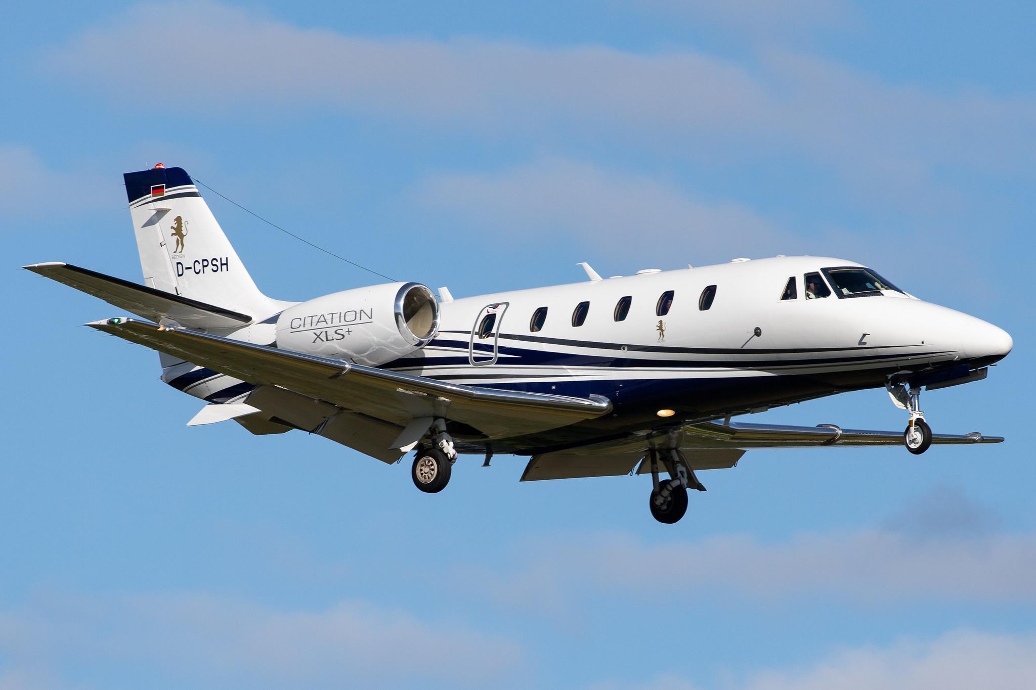 Hamburg Airport: Heron Luftfahrt |  Cessna 560XL Citation XLS+ C56X | D-CPSH | MSN 560-6221