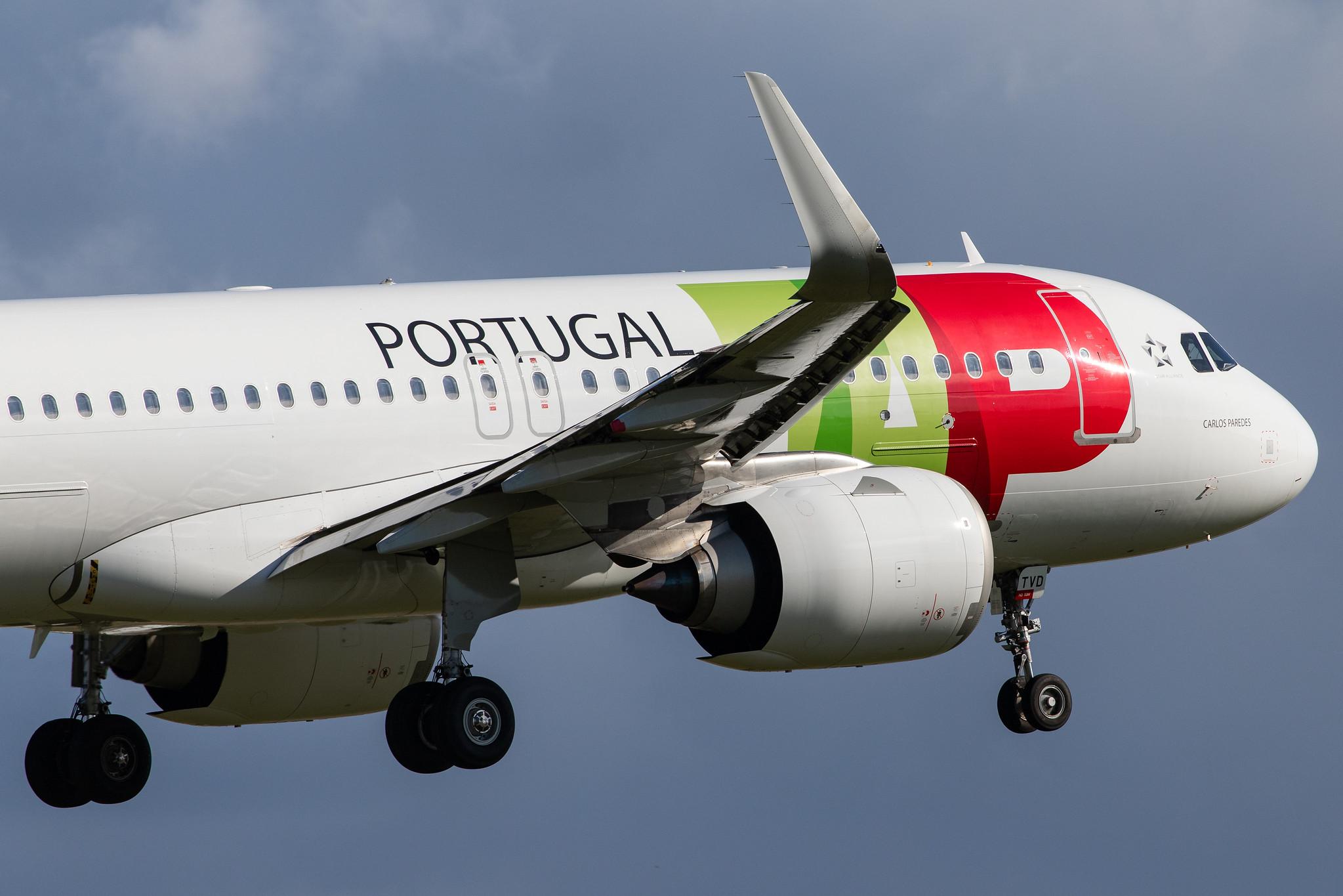 Hamburg Airport: TAP Air Portugal (TP / TAP) |  Airbus A320-251N A20N | CS-TVD | MSN 8907