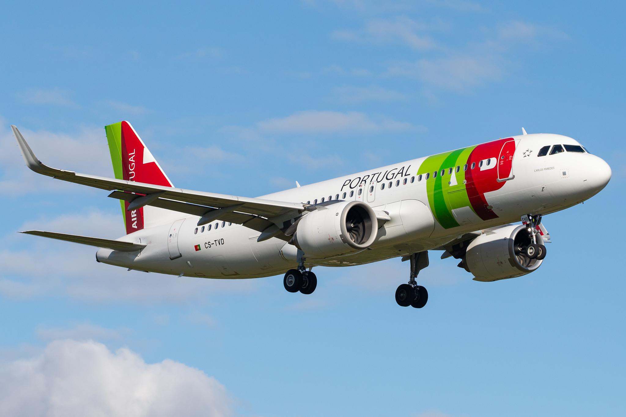 Hamburg Airport: TAP Air Portugal (TP / TAP) |  Airbus A320-251N A20N | CS-TVD | MSN 8907