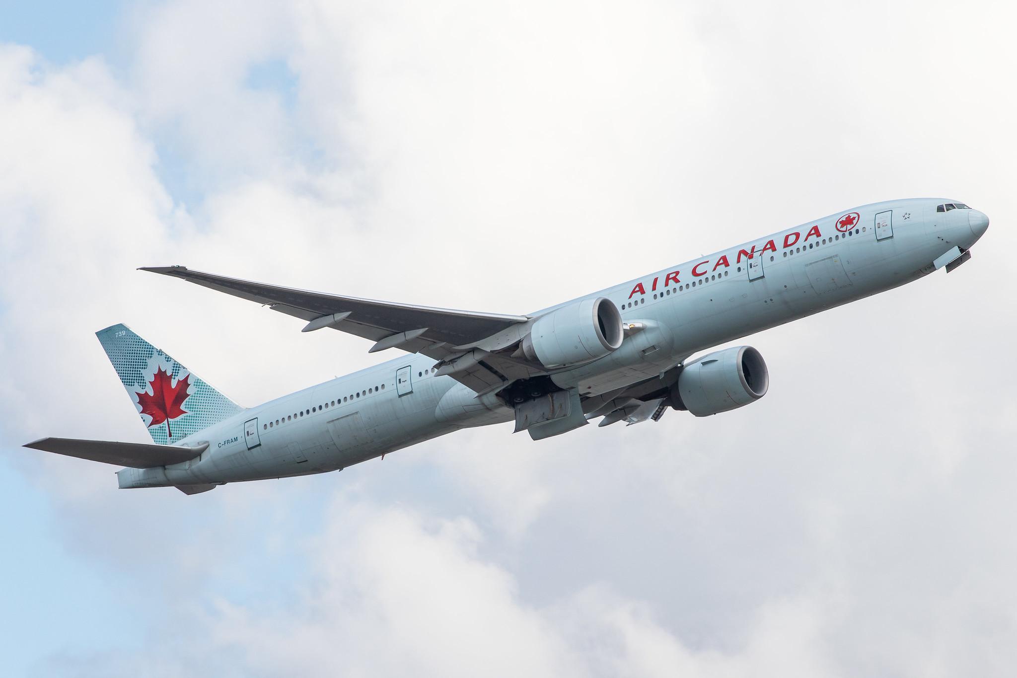 Frankfurt Airport: Air Canada (AC / ACA) |  Boeing 777-333(ER) B77W | C-FRAM | MSN 35250