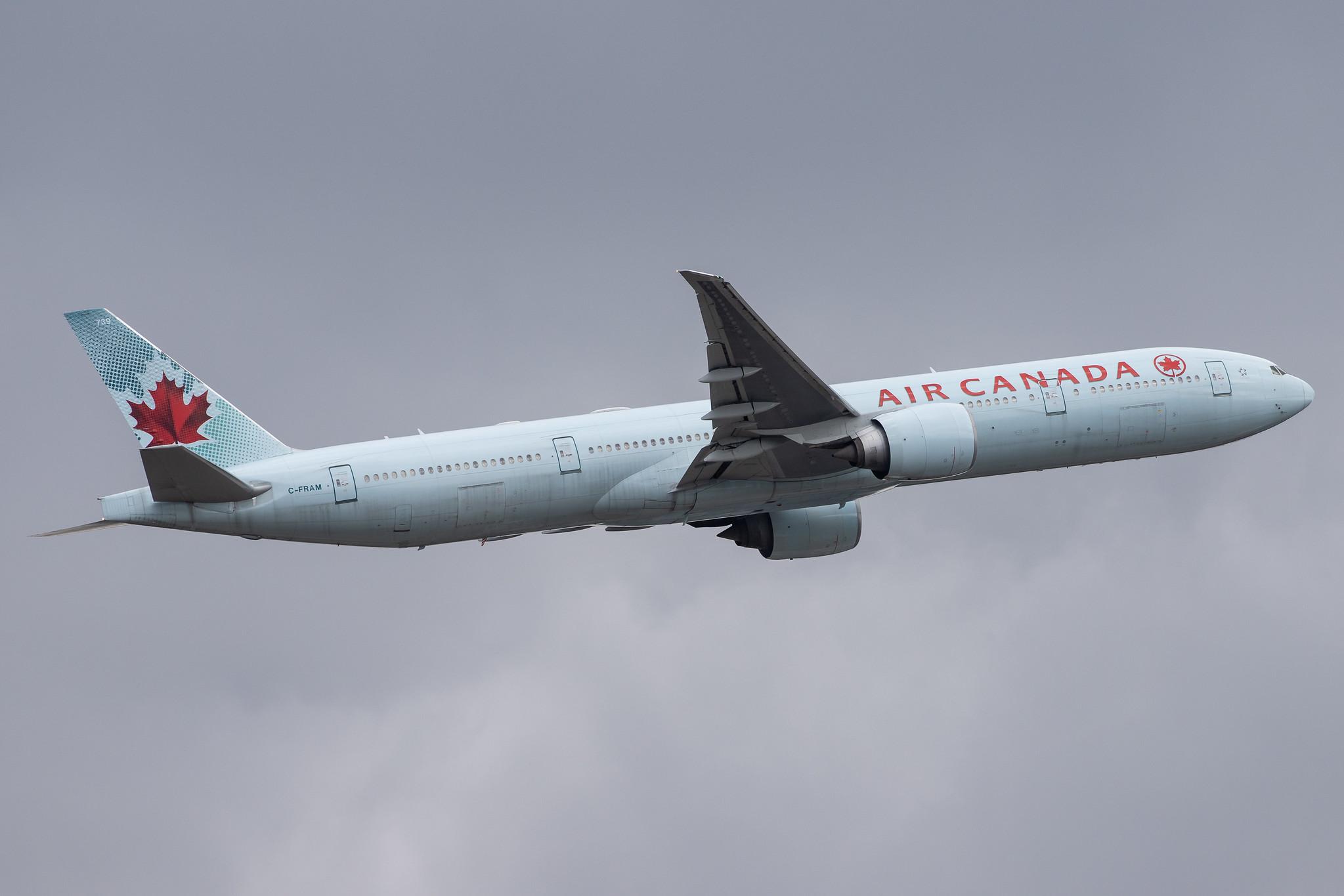 Frankfurt Airport: Air Canada (AC / ACA) |  Boeing 777-333(ER) B77W | C-FRAM | MSN 35250