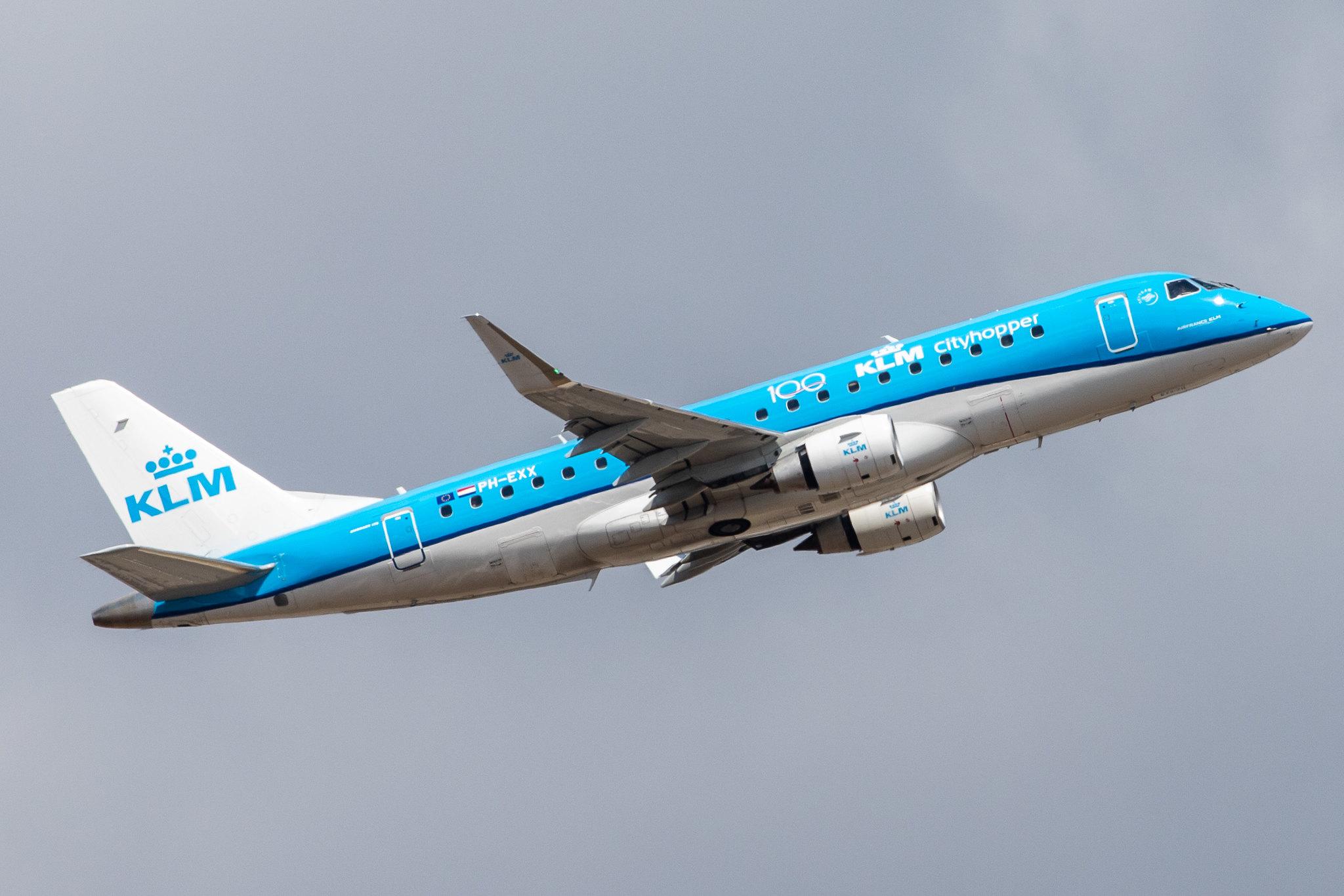 Frankfurt Airport: KLM (KL / KLM) | Operator: KLM Cityhopper |  Embraer E175STD E75L | PH-EXX | MSN 17000711