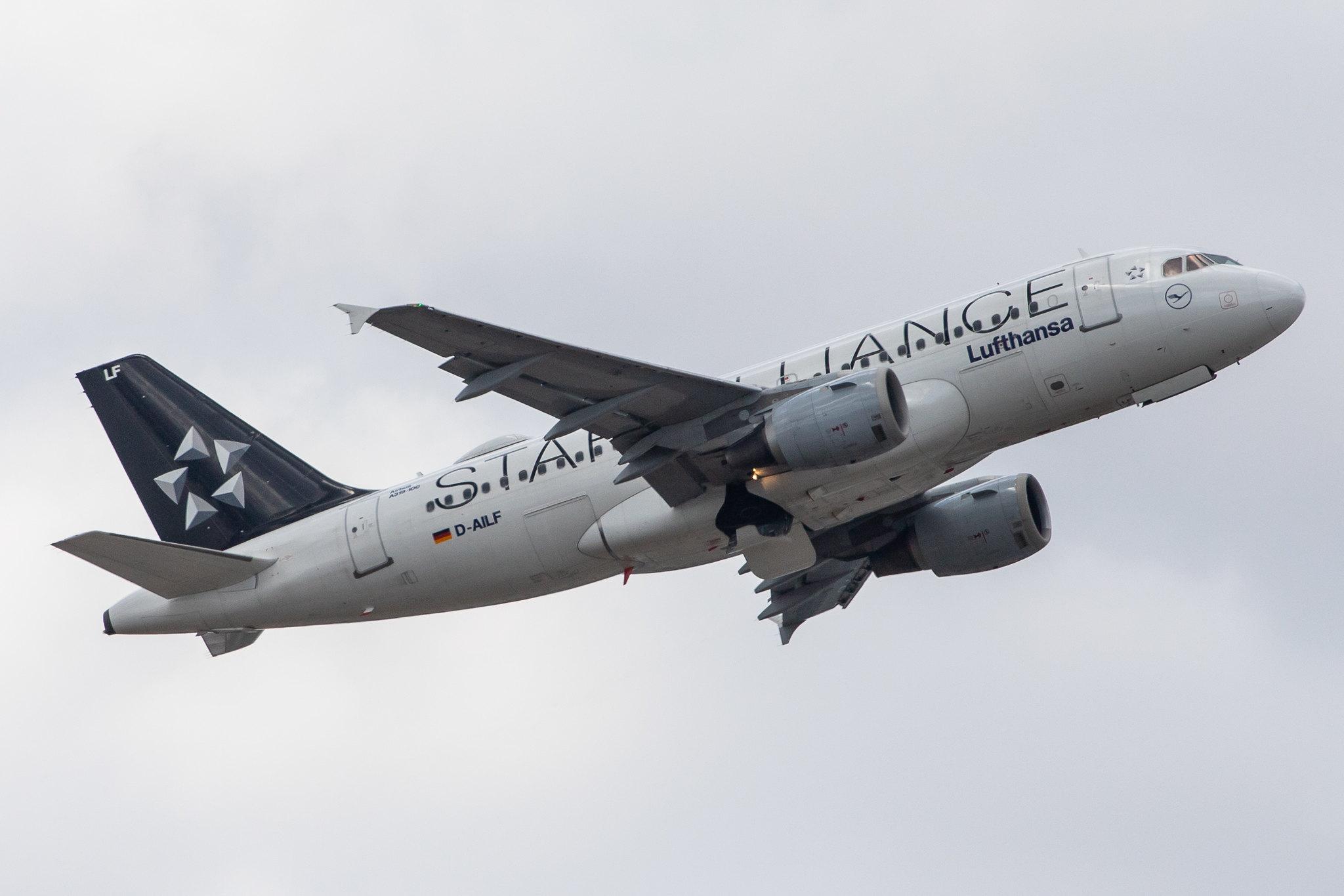 Frankfurt Airport: Lufthansa (LH / DLH) |  Livery: Star Alliance Livery |  Airbus A319-114 A319 | D-AILF | MSN 0636