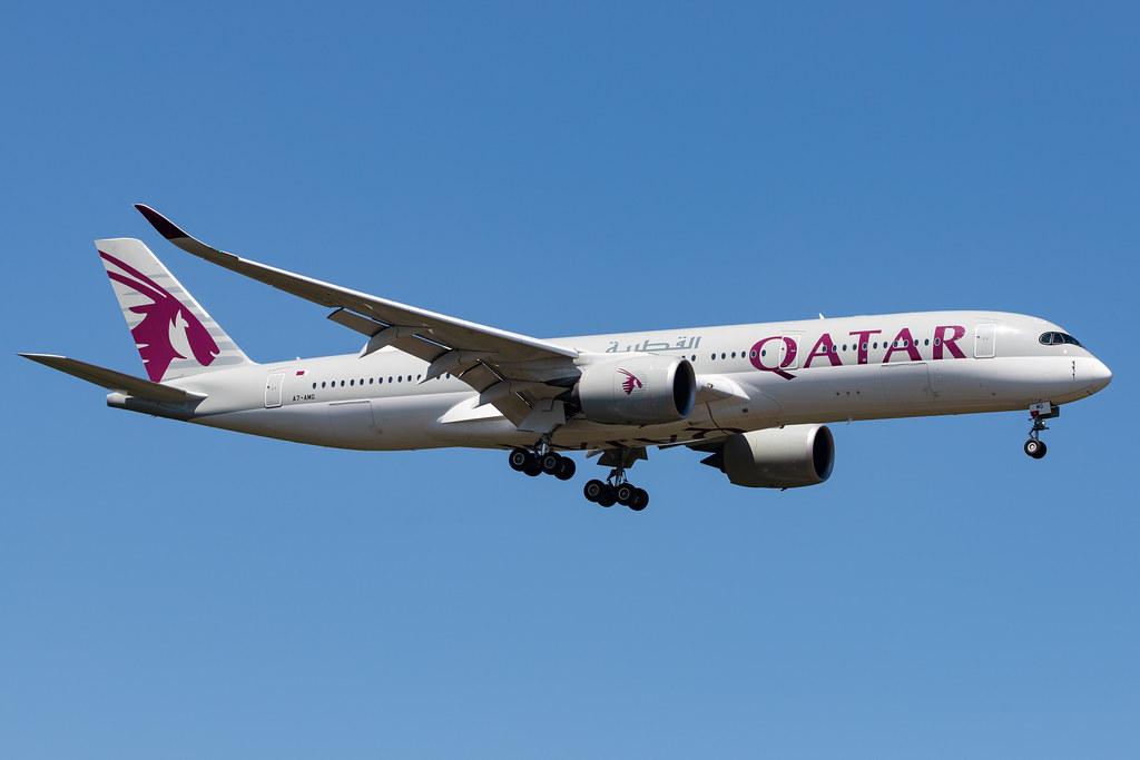 Frankfurt Airport: Qatar Airways (QR / QTR) |  Airbus A350-941 A359 | A7-AMG | MSN 207