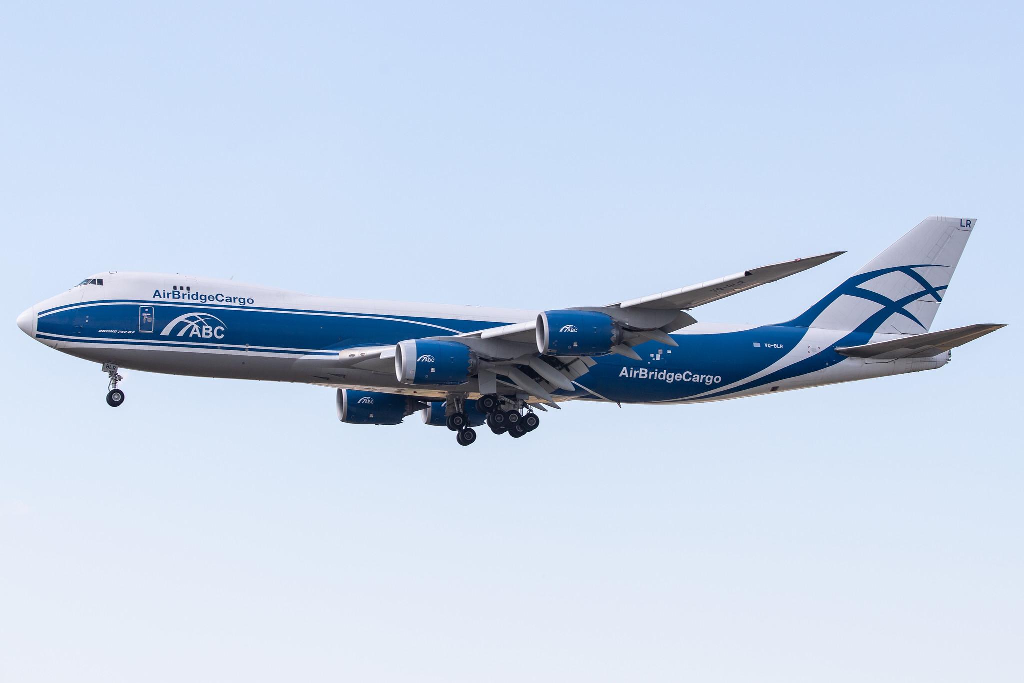 Frankfurt Airport: AirBridgeCargo (RU / ABW) | Operator: AirBridgeCargo Airlines |  Boeing 747-8HV(F) B748 | VQ-BLR | MSN 37668