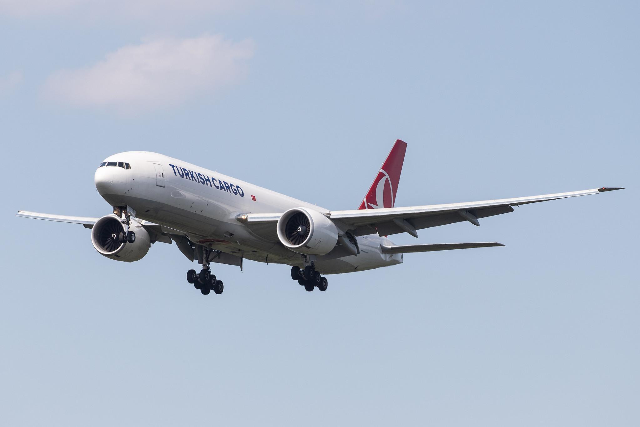 Frankfurt Airport: Turkish Cargo (TK / THY) | Operator: Turkish Airlines |  Boeing 777-FF2 B77L | TC-LJO | MSN 65743