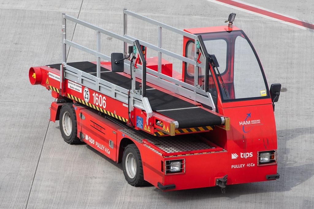 Hamburg Airport: 1606 Fahrbares Gepäckförderband |