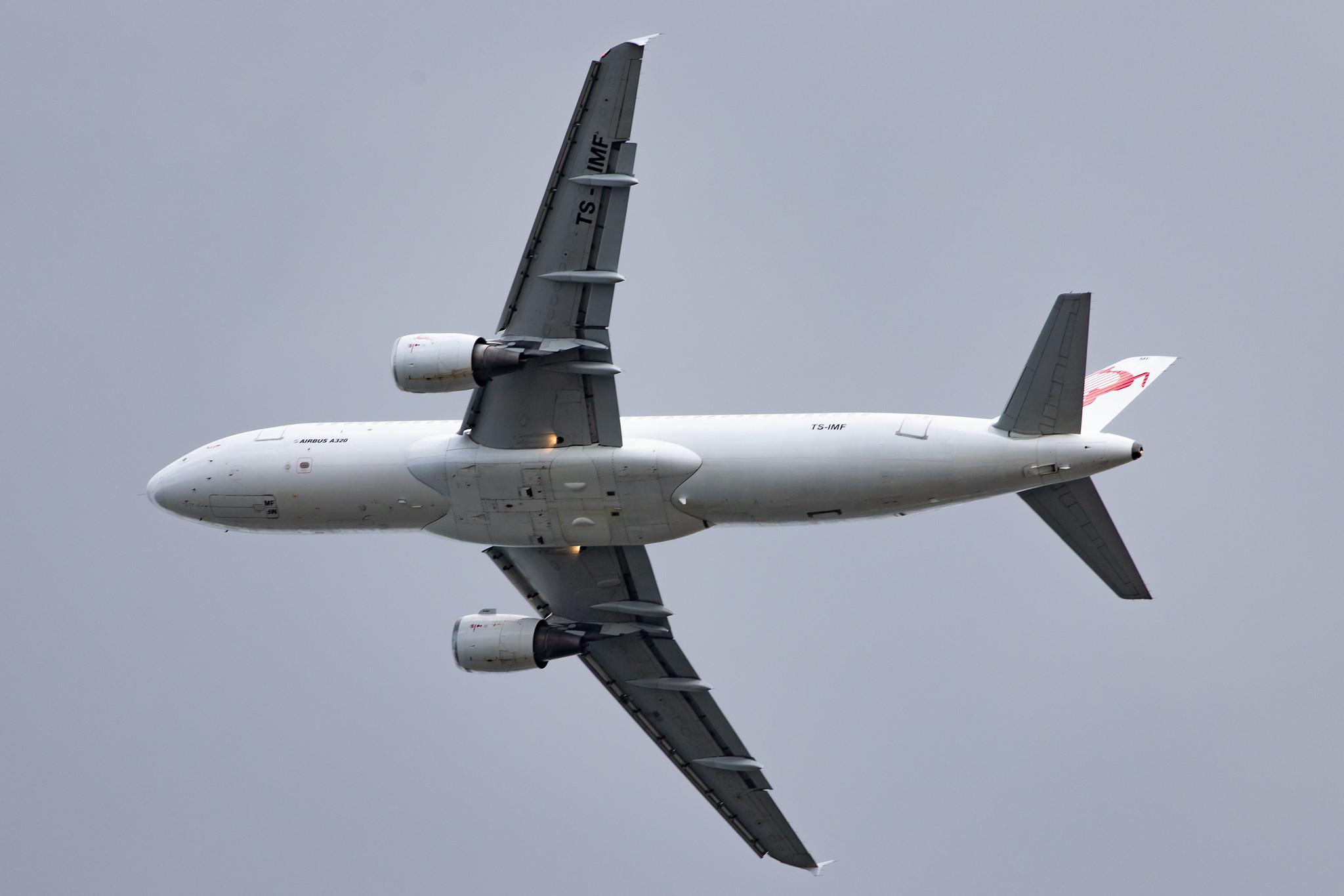 Frankfurt Airport: Tunisair (TU / TAR) |  Airbus A320-211 A320 | TS-IMF | MSN 0370