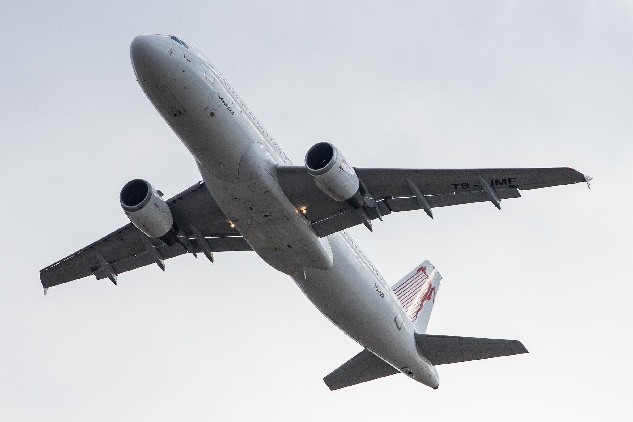 Frankfurt Airport: Tunisair (TU / TAR) |  Airbus A320-211 A320 | TS-IMF | MSN 0370