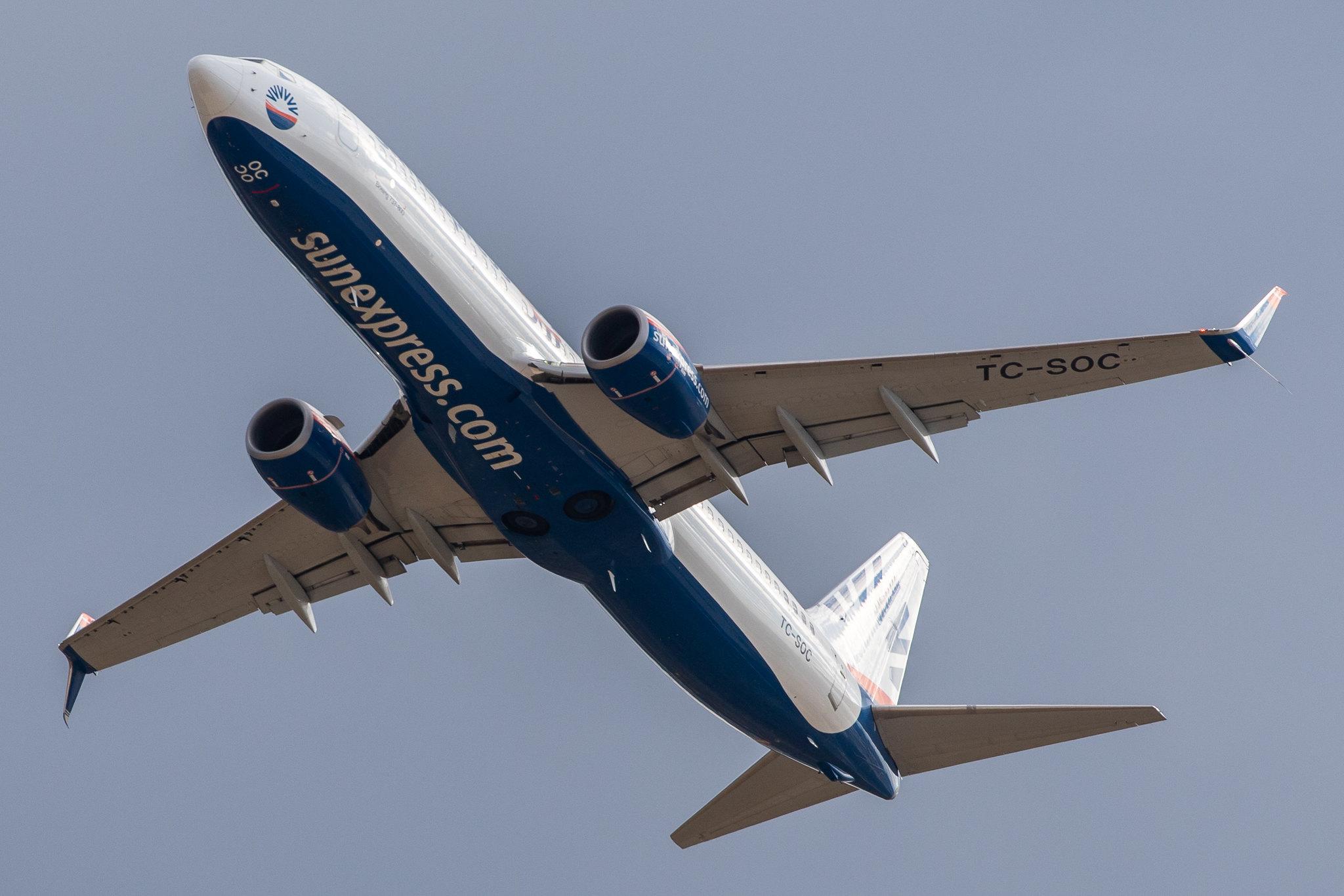 Frankfurt Airport: SunExpress (XQ / SXS) |  Boeing 737-8HC B738 | TC-SOC | MSN 61333