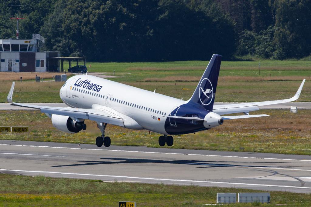 Hamburg Airport: Lufthansa (LH / DLH) |  Airbus A320-271N A20N | D-AINV | MSN 9071