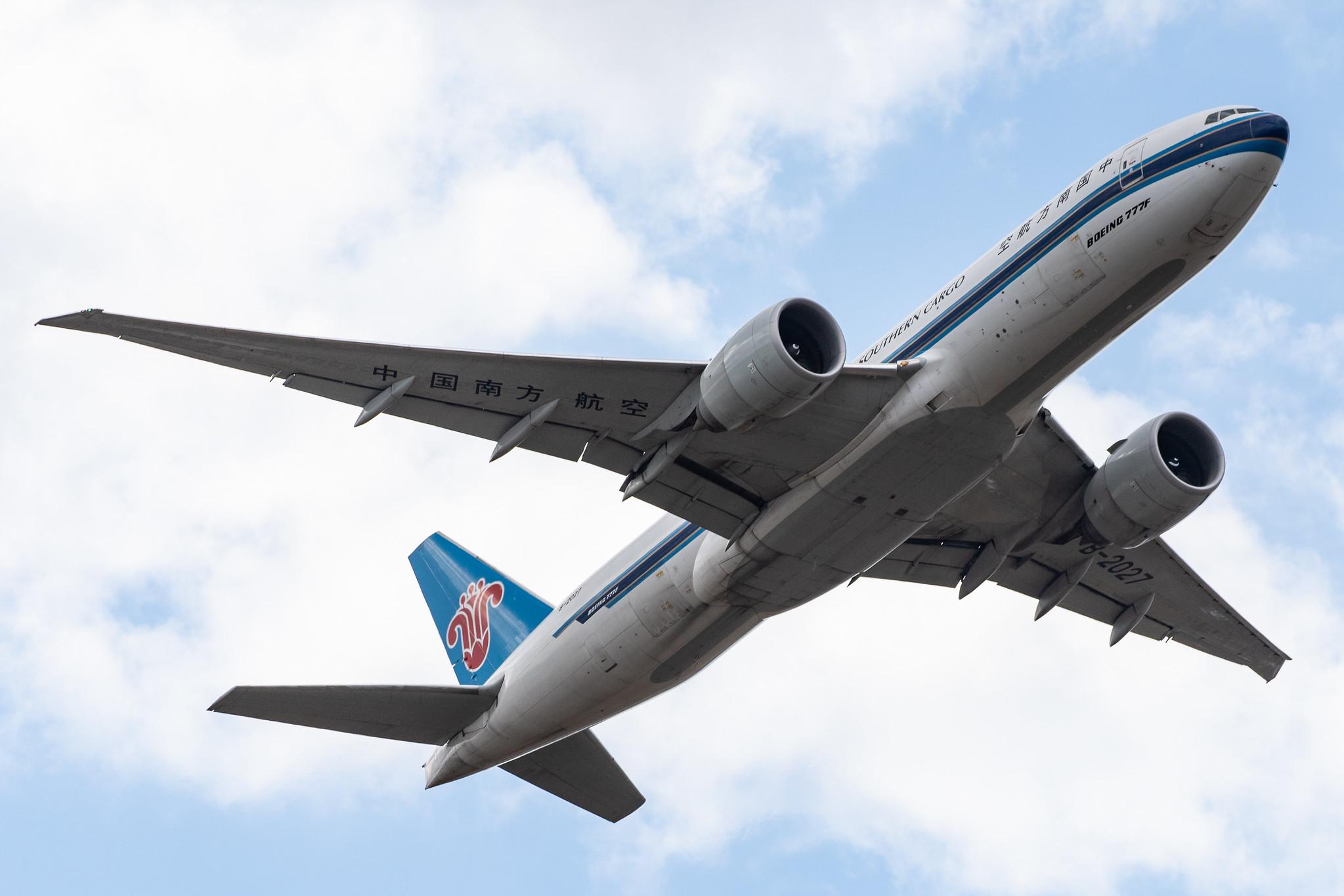 Frankfurt Airport: China Southern Cargo (CZ / CSN) | Operator: China Southern Airlines |  Boeing 777-F1B B77L | B-2027 | MSN 41636