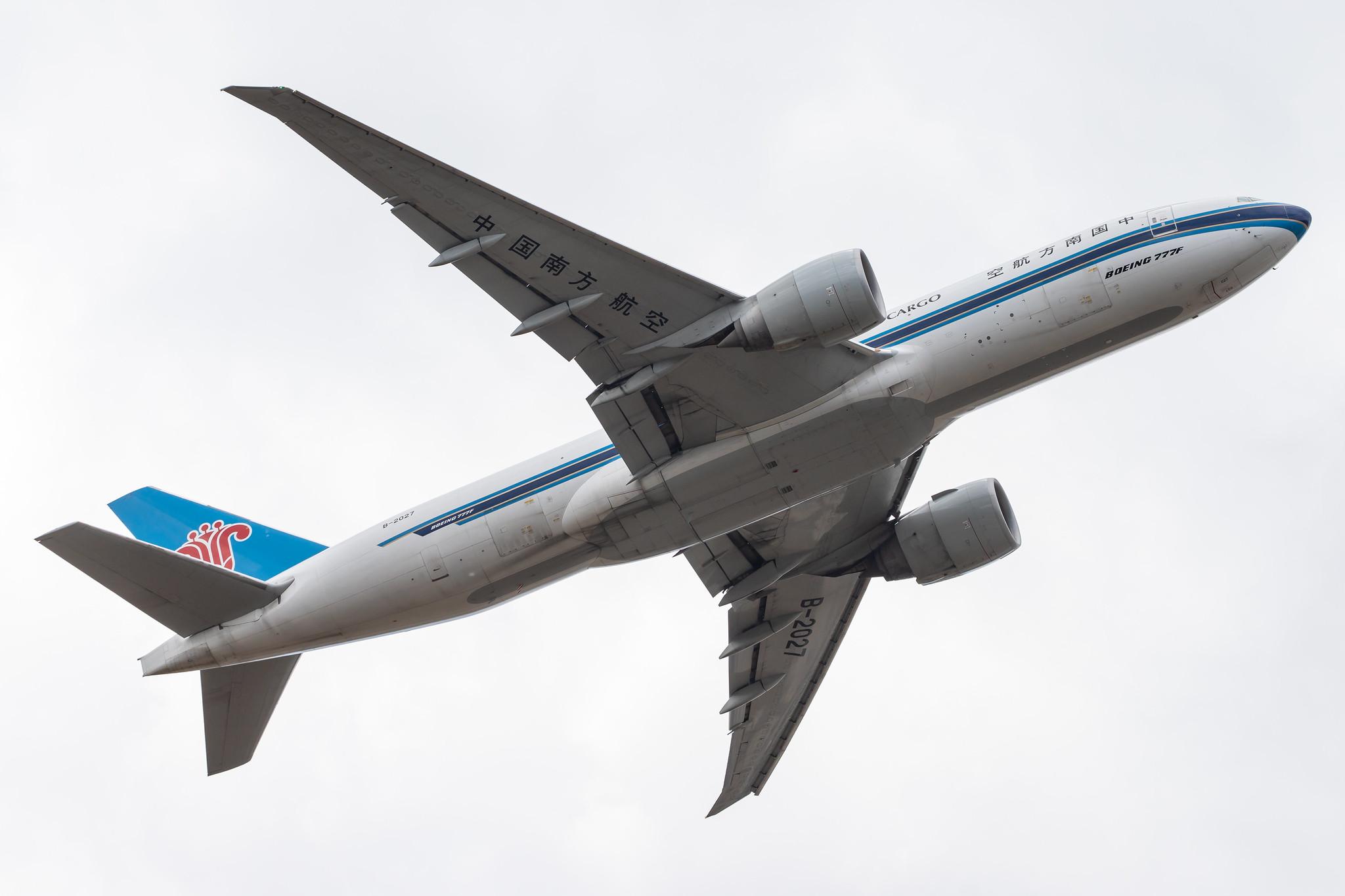 Frankfurt Airport: China Southern Cargo (CZ / CSN) | Operator: China Southern Airlines |  Boeing 777-F1B B77L | B-2027 | MSN 41636
