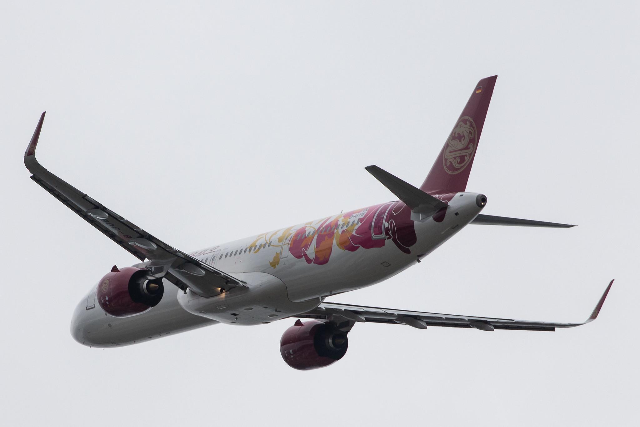 Hamburg Airport: Juneyao Airlines (HO / DKH) |  Airbus A321-271NX A21N | D-AVYW | MSN 9368 (B-30EQ)