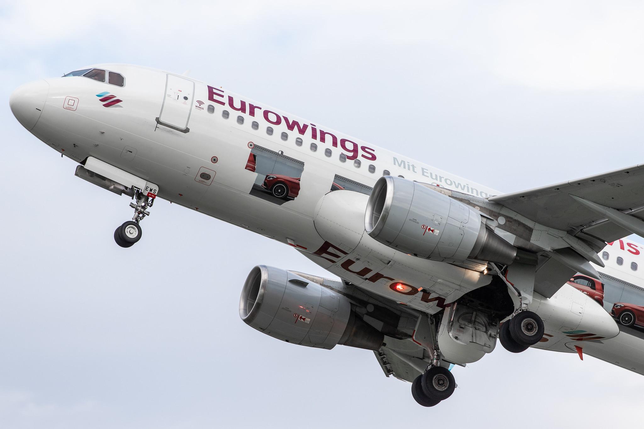 Hamburg Airport: Eurowings (EW / EWG) |  Livery: AVIS Livery |  Airbus A320-214 A320 | D-AEWS | MSN 7439