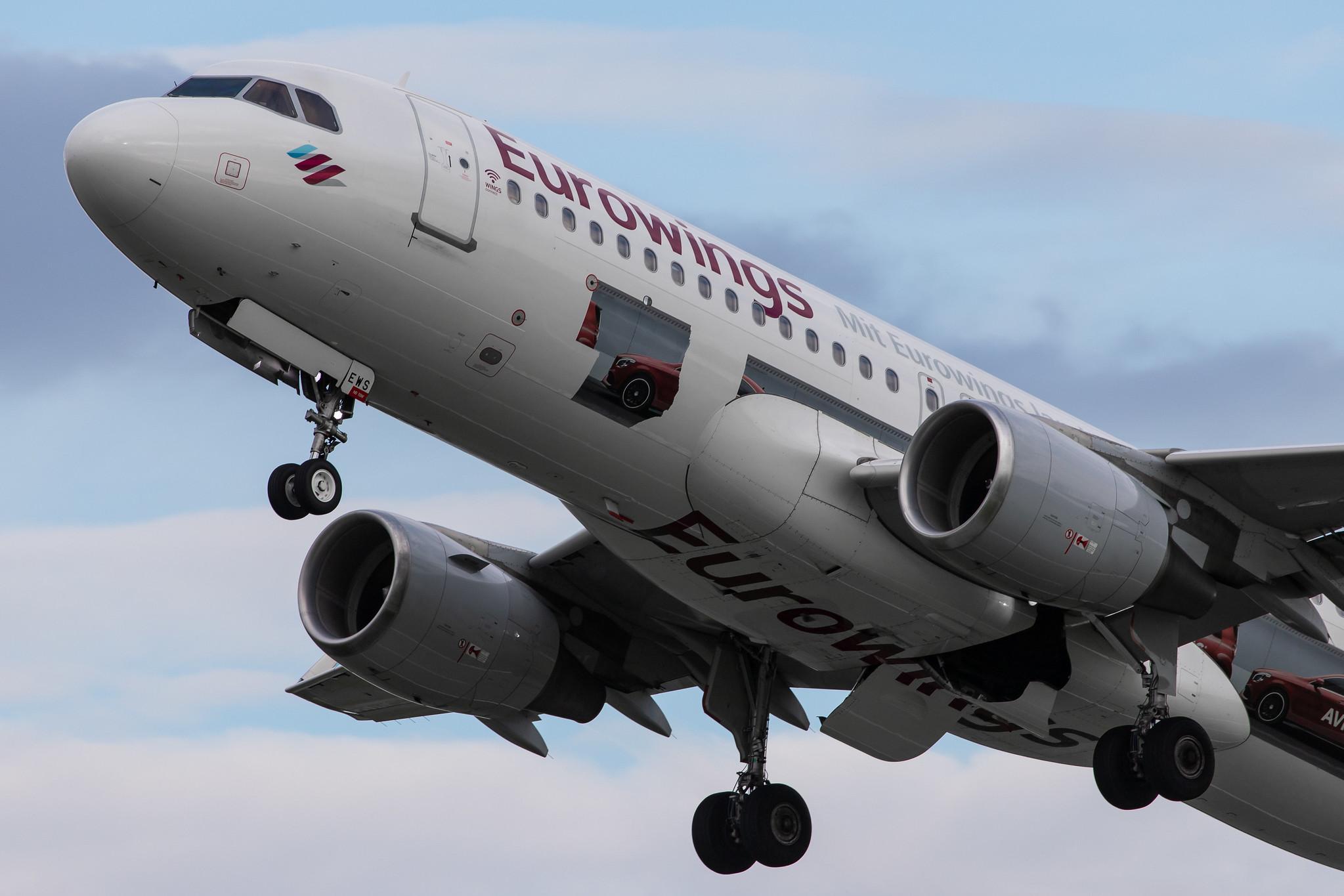 Hamburg Airport: Eurowings (EW / EWG) |  Livery: AVIS Livery |  Airbus A320-214 A320 | D-AEWS | MSN 7439