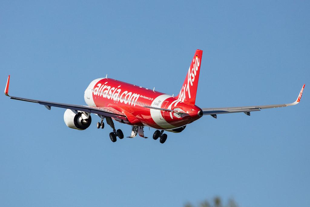 Hamburg Airport: AirAsia (AK / AXM) | Operator: AirAsia India |  Airbus A320-251N A20N | D-AXAQ | MSN 9525