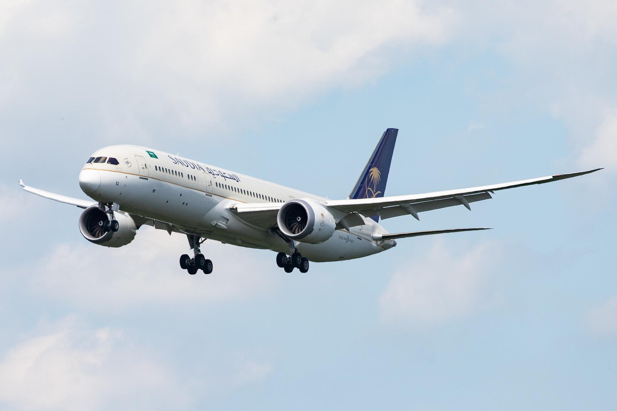 Frankfurt Airport: Saudia (SV / SVA) |  Boeing 787-9 Dreamliner B789 | HZ-AR12 | MSN 40046