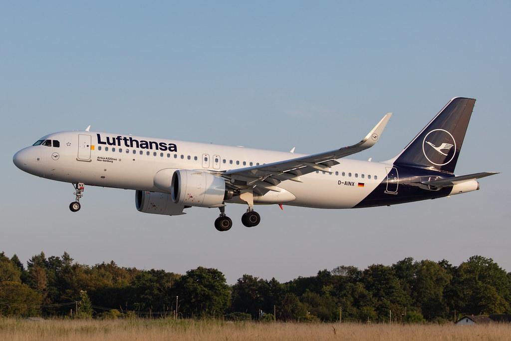 Hamburg Airport: Lufthansa (LH / DLH) |  Airbus A320-271N A20N | D-AINX | MSN 9229
