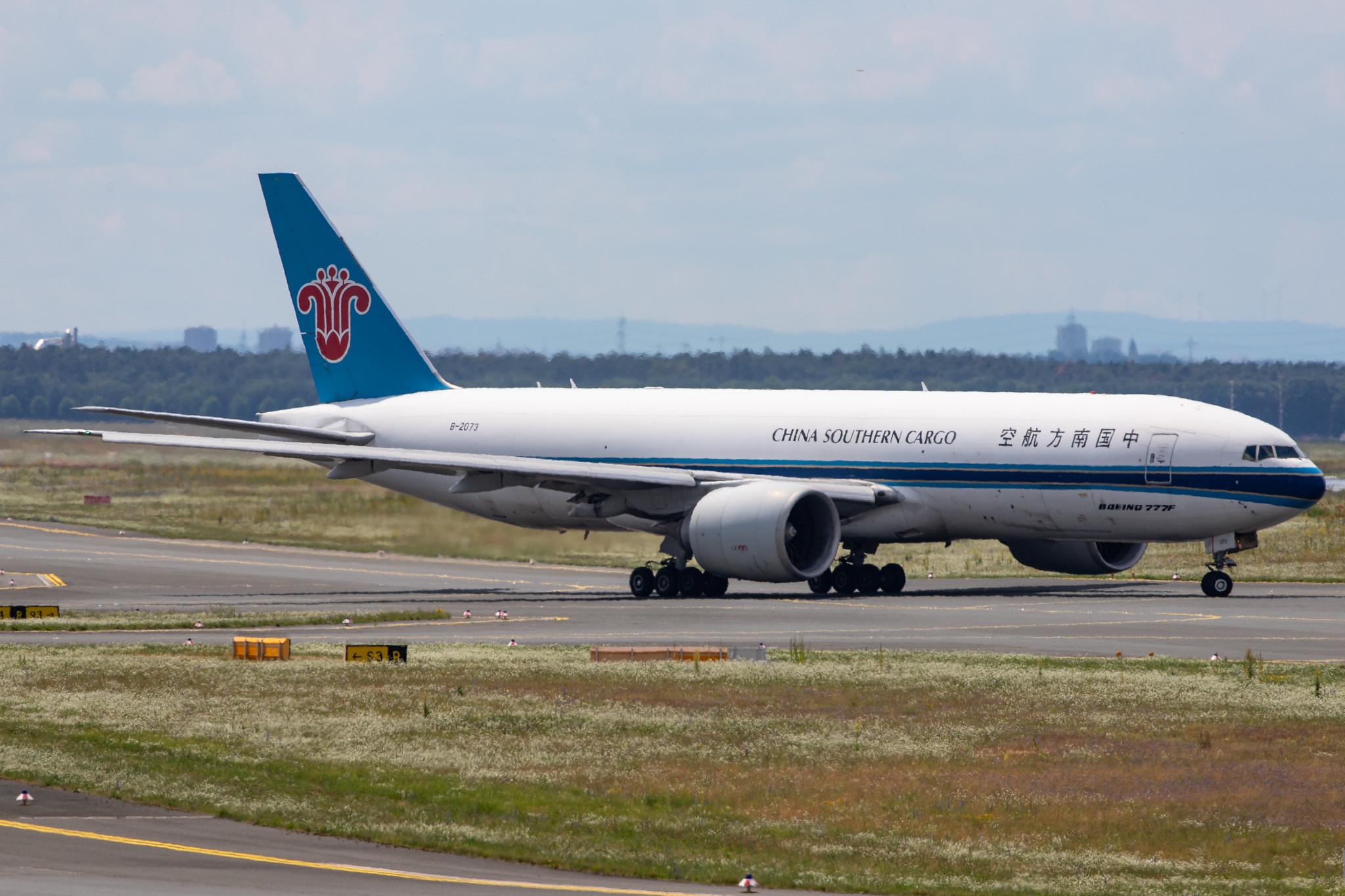 Frankfurt Airport: China Southern Cargo (CZ / CSN) | Operator: China Southern Airlines |  Boeing 777-F1B B77L | B-2073 | MSN 37311