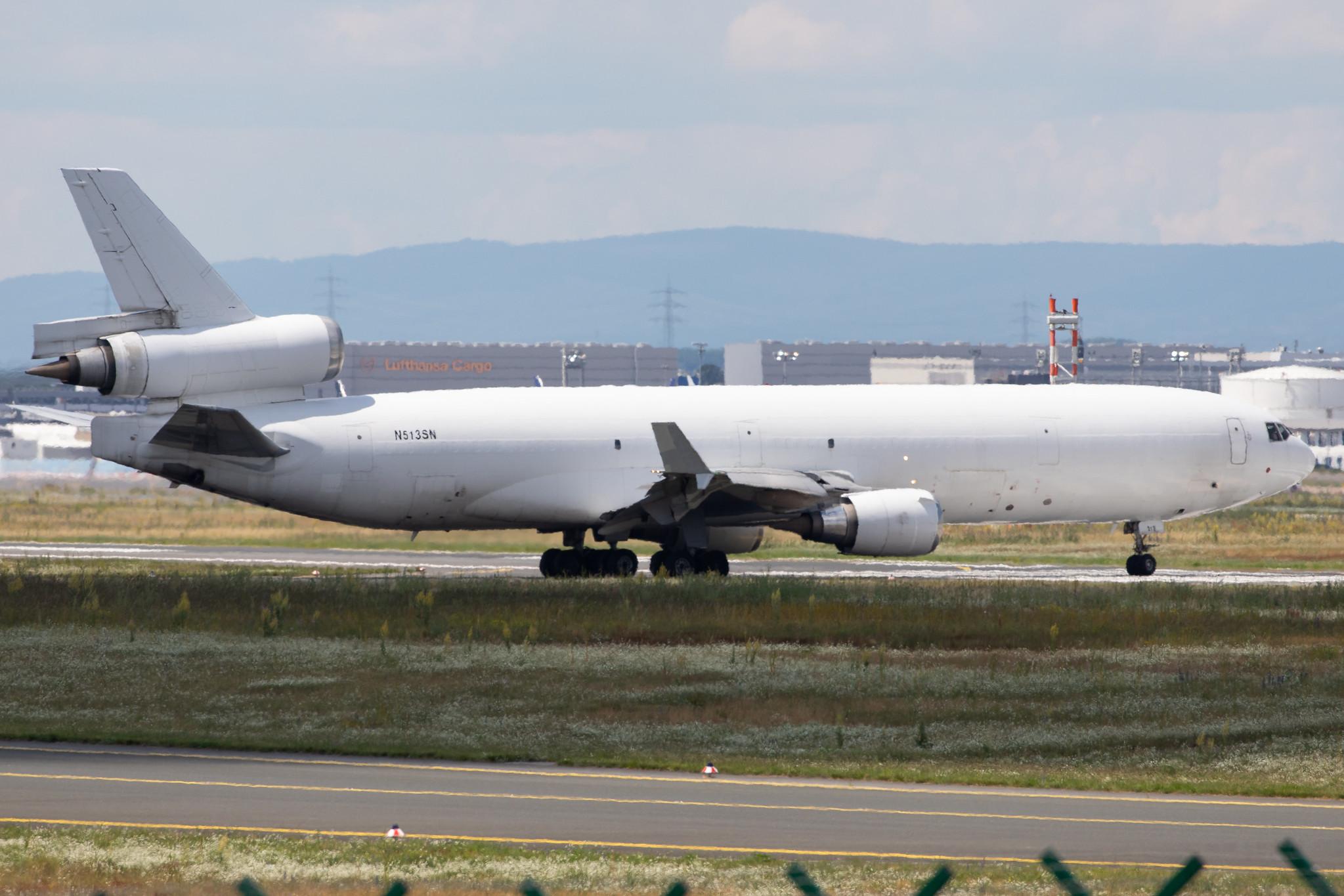 Frankfurt Airport: Western Global Airlines (KD / WGN) |  McDonnell Douglas MD-11F MD11 | N513SN | MSN 48513