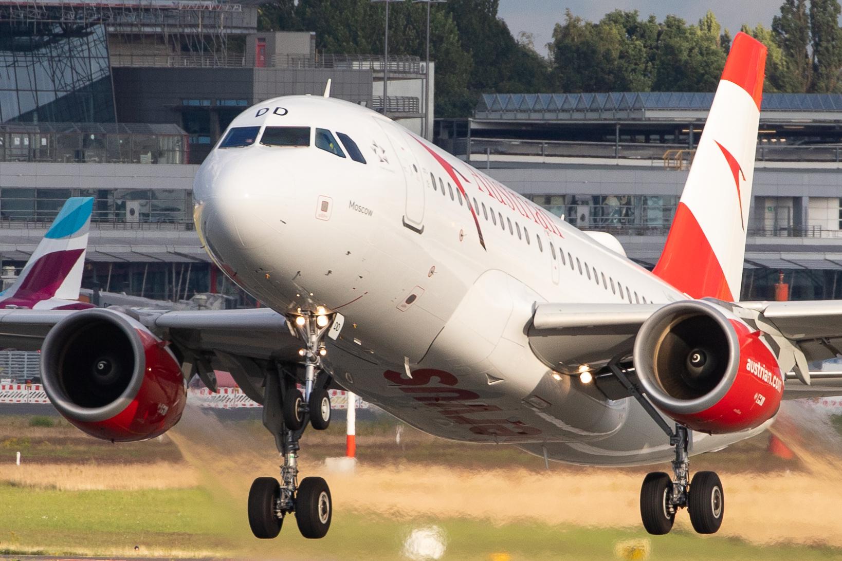 Hamburg Airport: Austrian Airlines (OS / AUA) |  Airbus A319-112 A319 | OE-LDD | MSN 2416