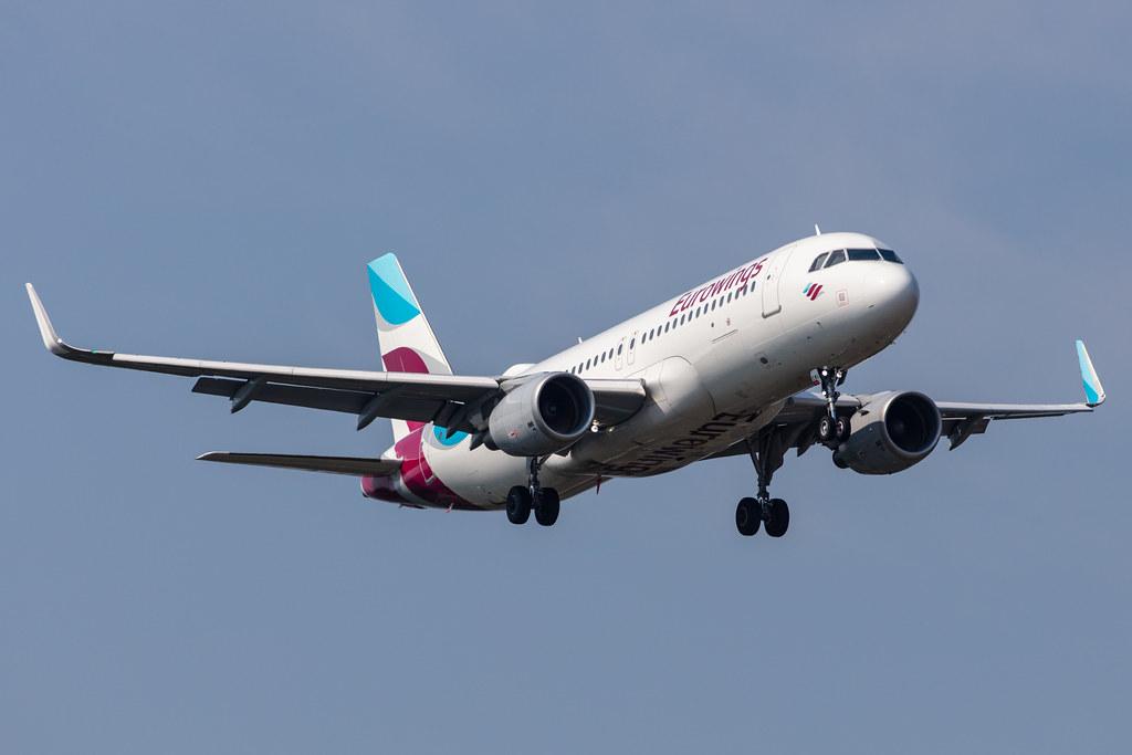 Hamburg Airport: Eurowings (EW / EWG) |  Airbus A320-214 A320 | D-AEWU | MSN 7513