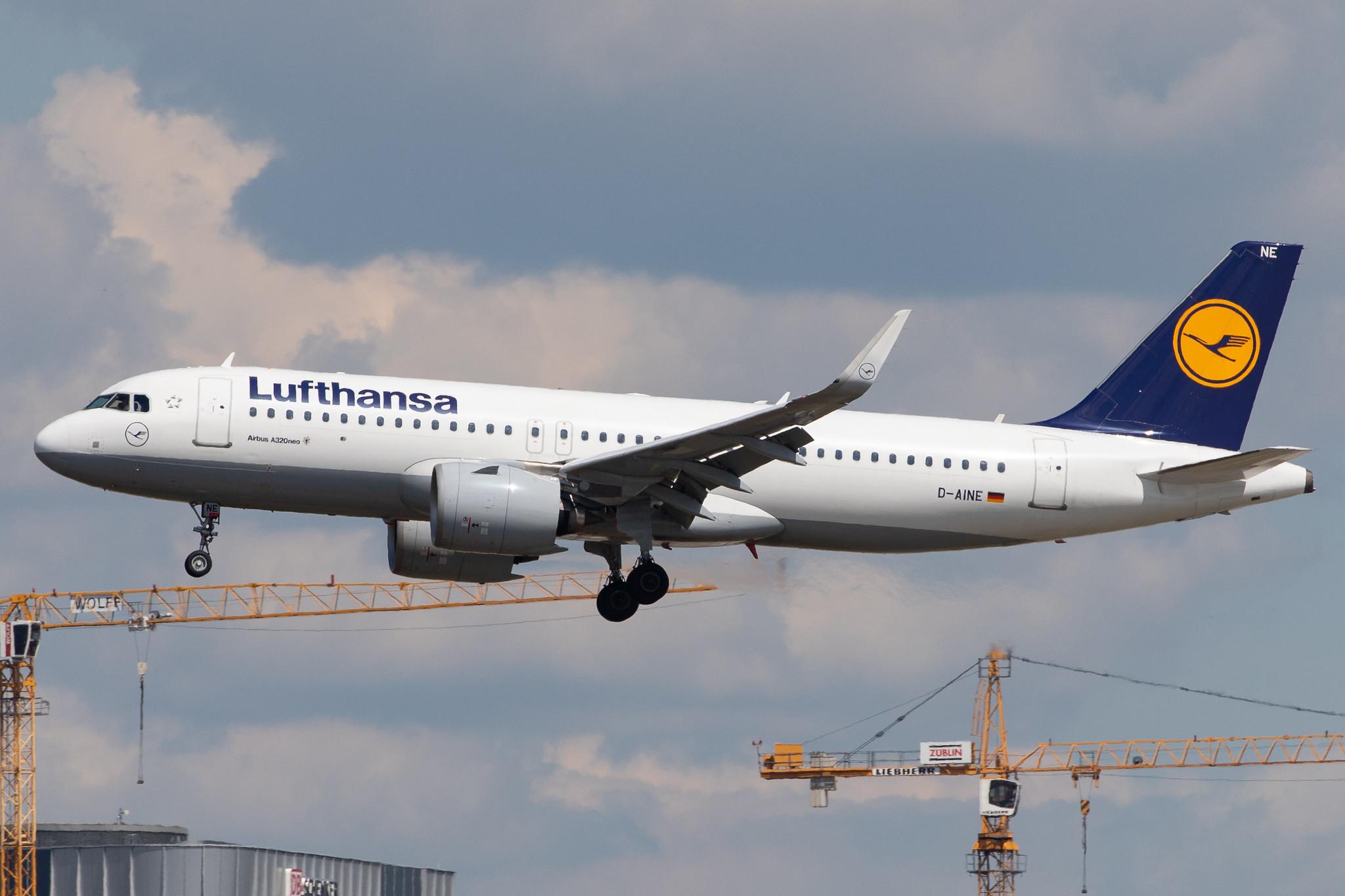 Frankfurt Airport: Lufthansa (LH / DLH) |  Airbus A320-271N A20N | D-AINE | MSN 7103