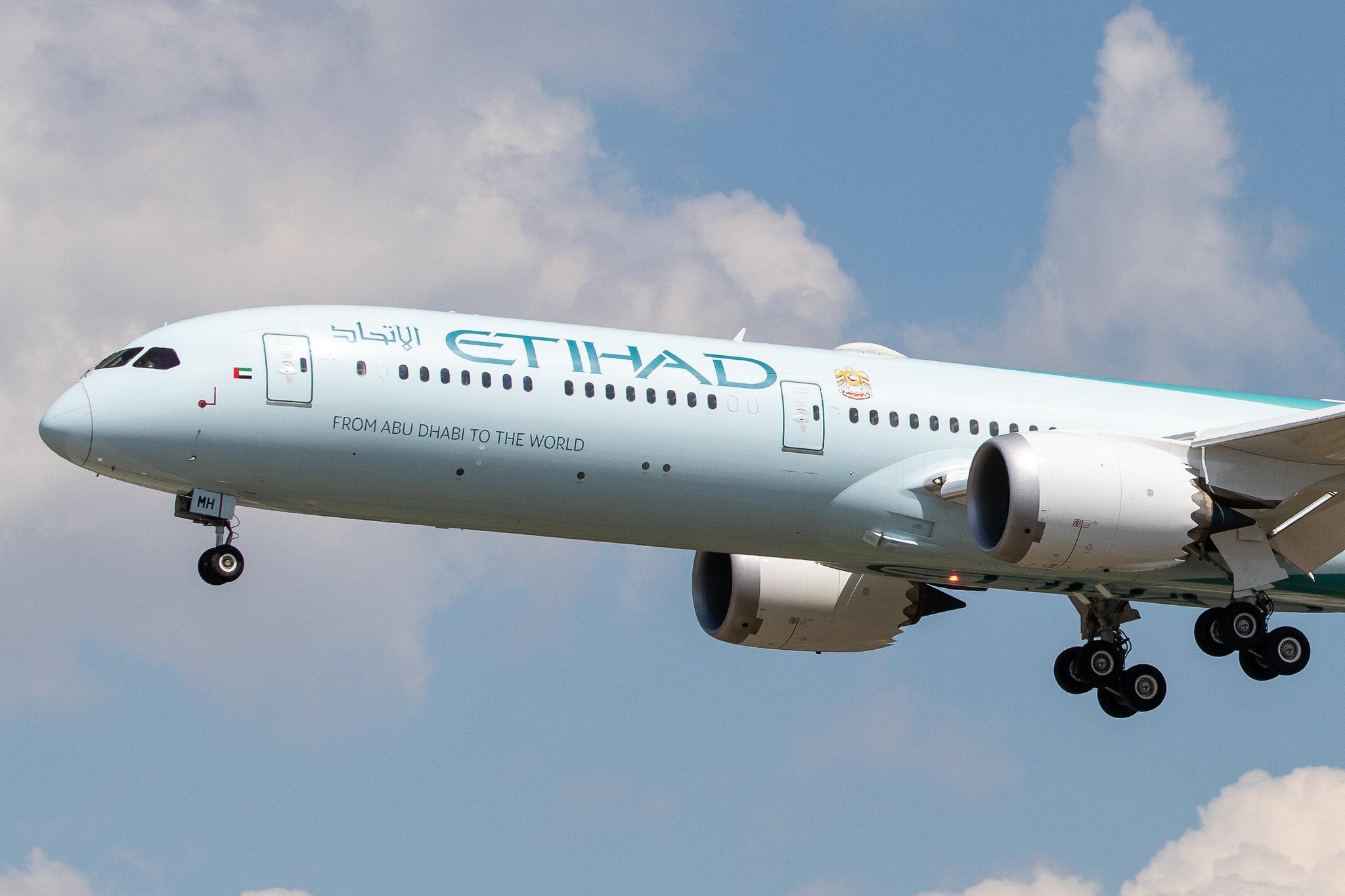 Frankfurt Airport: Etihad (EY / ETD) |  Livery: Greenliner Livery | Operator: Etihad Airways |  Boeing 787-10 Dreamliner B78X | A6-BMH | MSN 60765