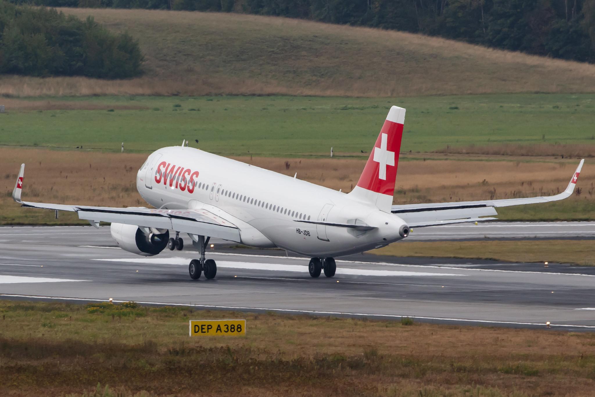 Hamburg Airport: Swiss (LX / SWR) |  Airbus A320-271N A20N | HB-JDB | MSN 9379