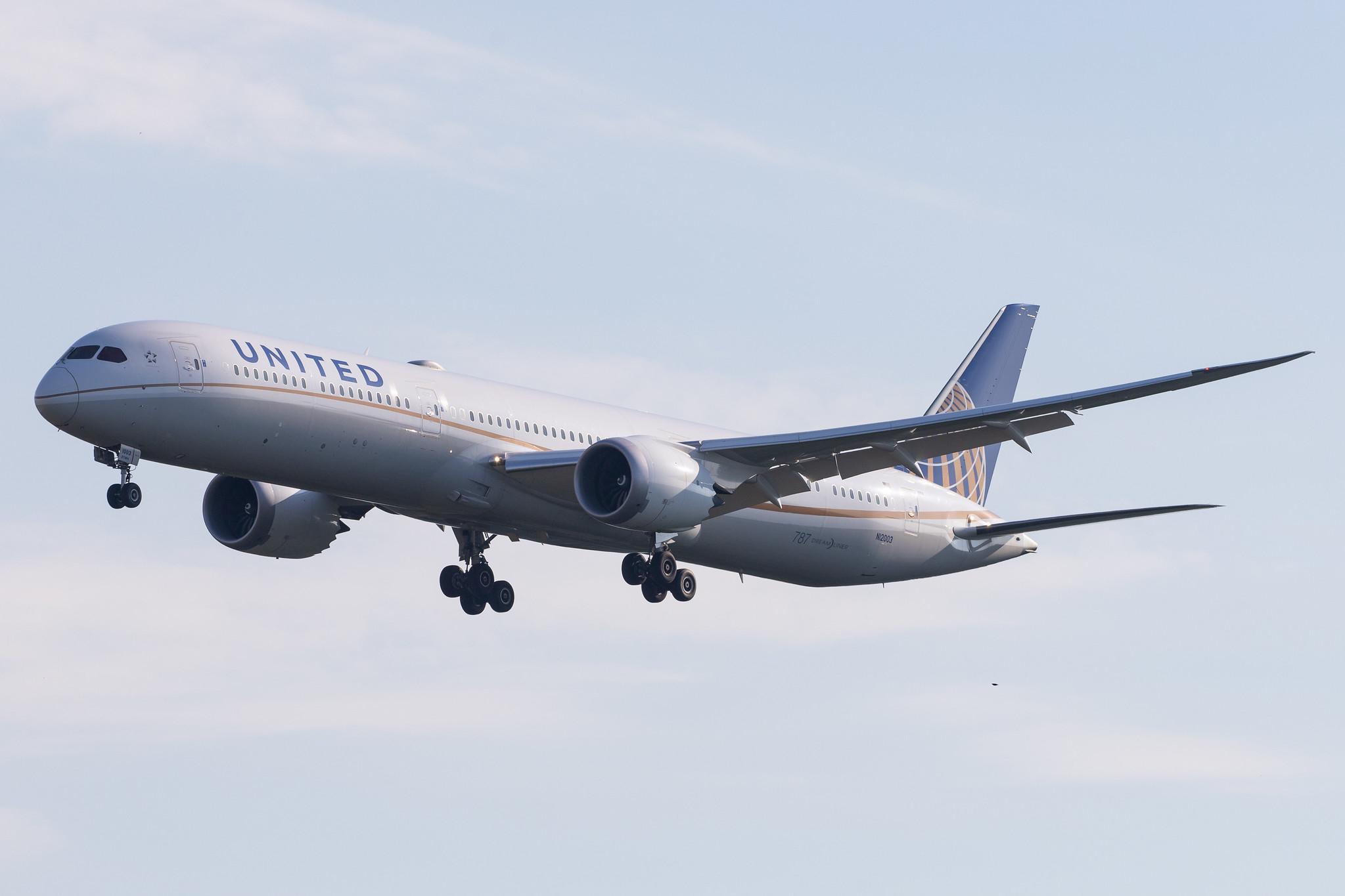 Frankfurt Airport: United Airlines (UA / UAL) |  Boeing 787-10 Dreamliner B78X | N12003 | MSN 40935