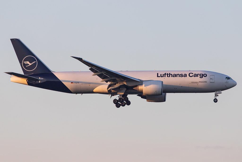 Frankfurt Airport: Lufthansa Cargo (/ GEC) |  Boeing 777-FBT B77L | D-ALFG | MSN 66090