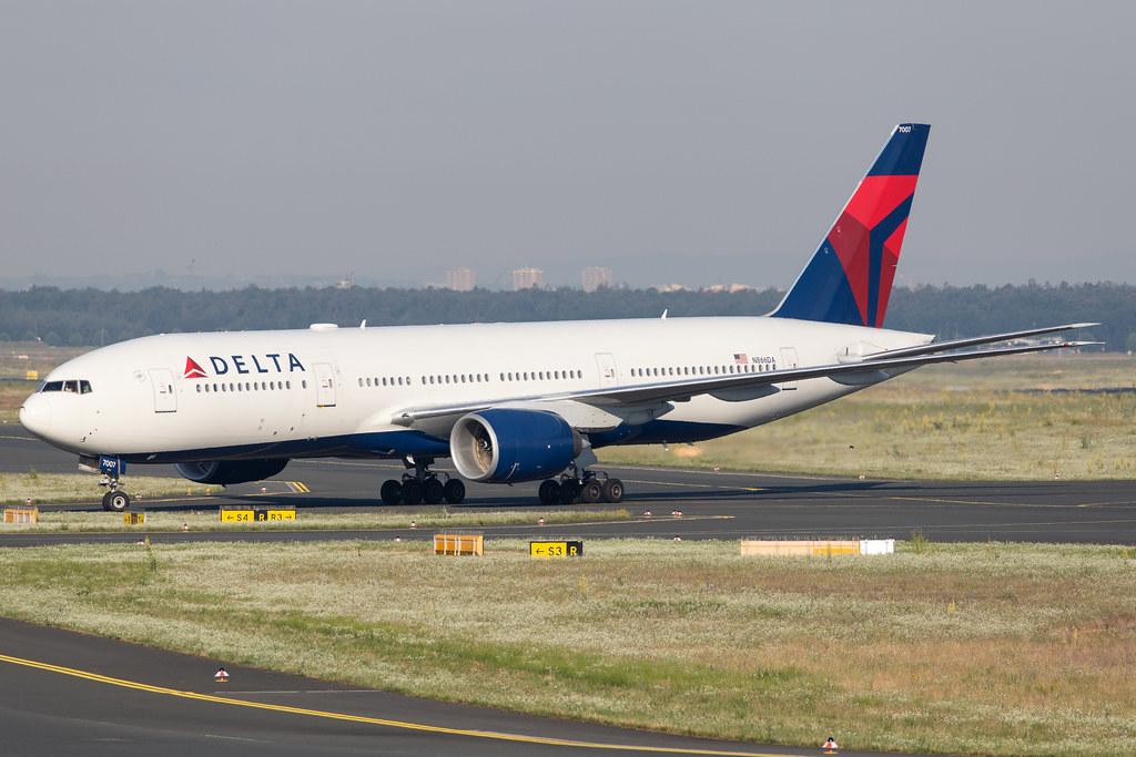 Frankfurt Airport: Delta Air Lines (DL / DAL) |  Boeing 777-232(ER) B772 | N866DA | MSN 29738