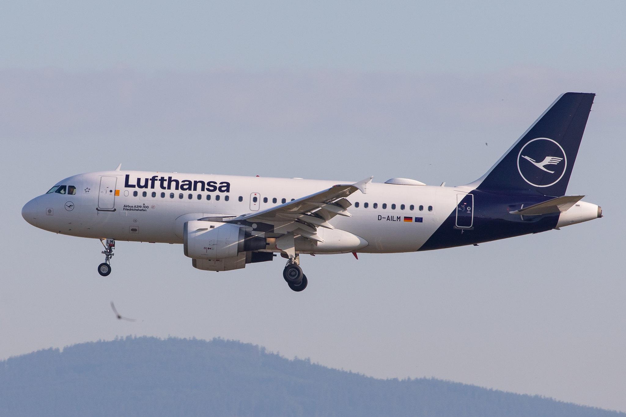 Frankfurt Airport: Lufthansa (LH / DLH) |  Airbus A319-114 A319 | D-AILM | MSN 0694