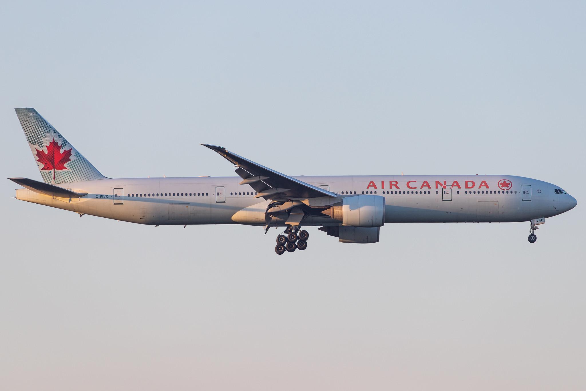 Frankfurt Airport: Air Canada (AC / ACA) |  Boeing 777-333(ER) B77W | C-FIVQ | MSN 35240