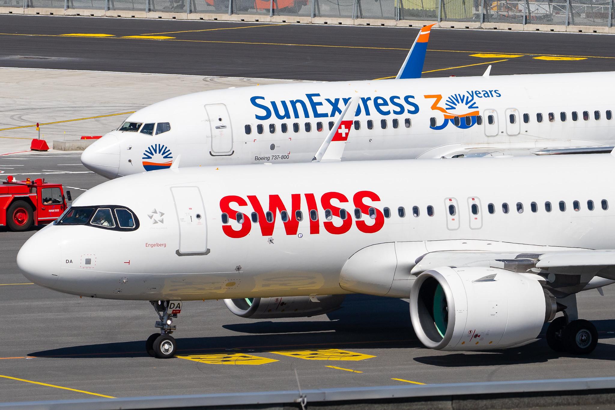 Hamburg Airport: Swiss (LX / SWR) |  Airbus A320-271N A20N | HB-JDA | MSN 9246
