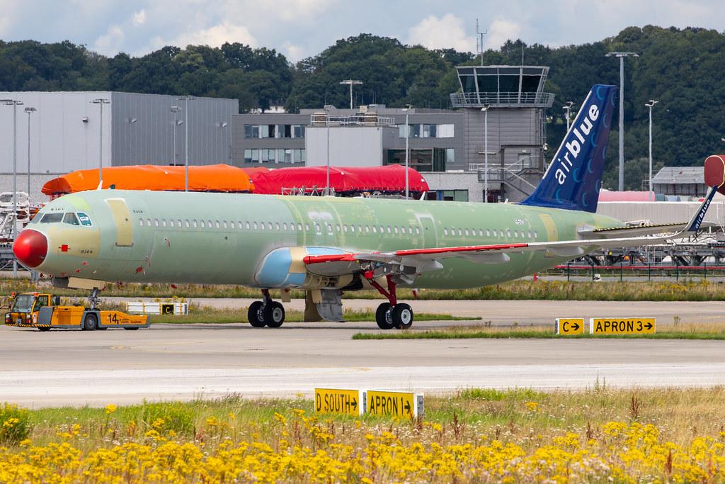 Hamburg Finkenwerder: AirBlue (PA / ABQ) |  Airbus A321-251NX A21N | n/a | MSN 9560