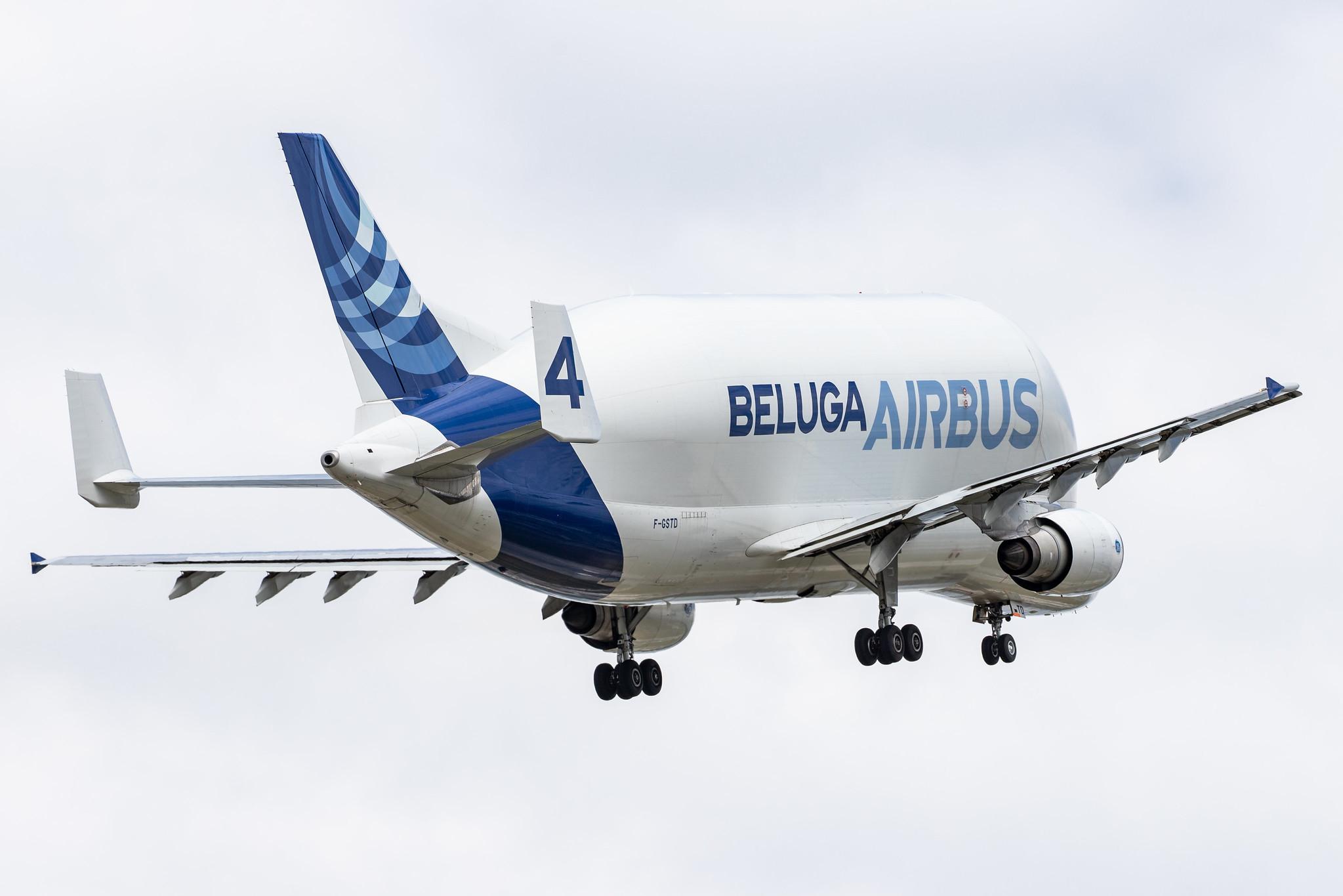 Hamburg Finkenwerder: Airbus Transport International (4Y / BGA) |  Airbus A300-608ST Beluga A3ST | F-GSTD | MSN 776