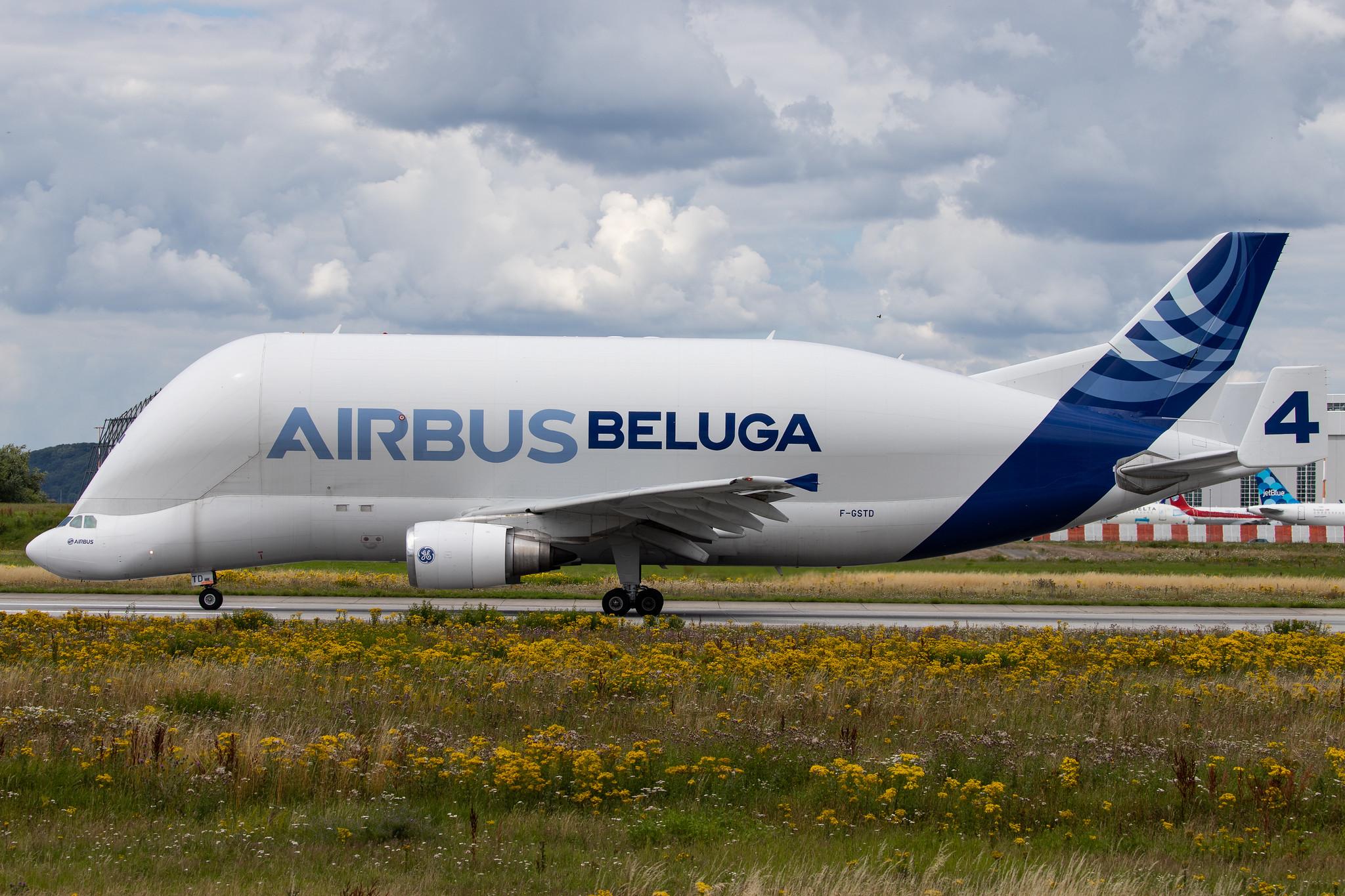 Hamburg Finkenwerder: Airbus Transport International (4Y / BGA) |  Airbus A300-608ST Beluga A3ST | F-GSTD | MSN 776