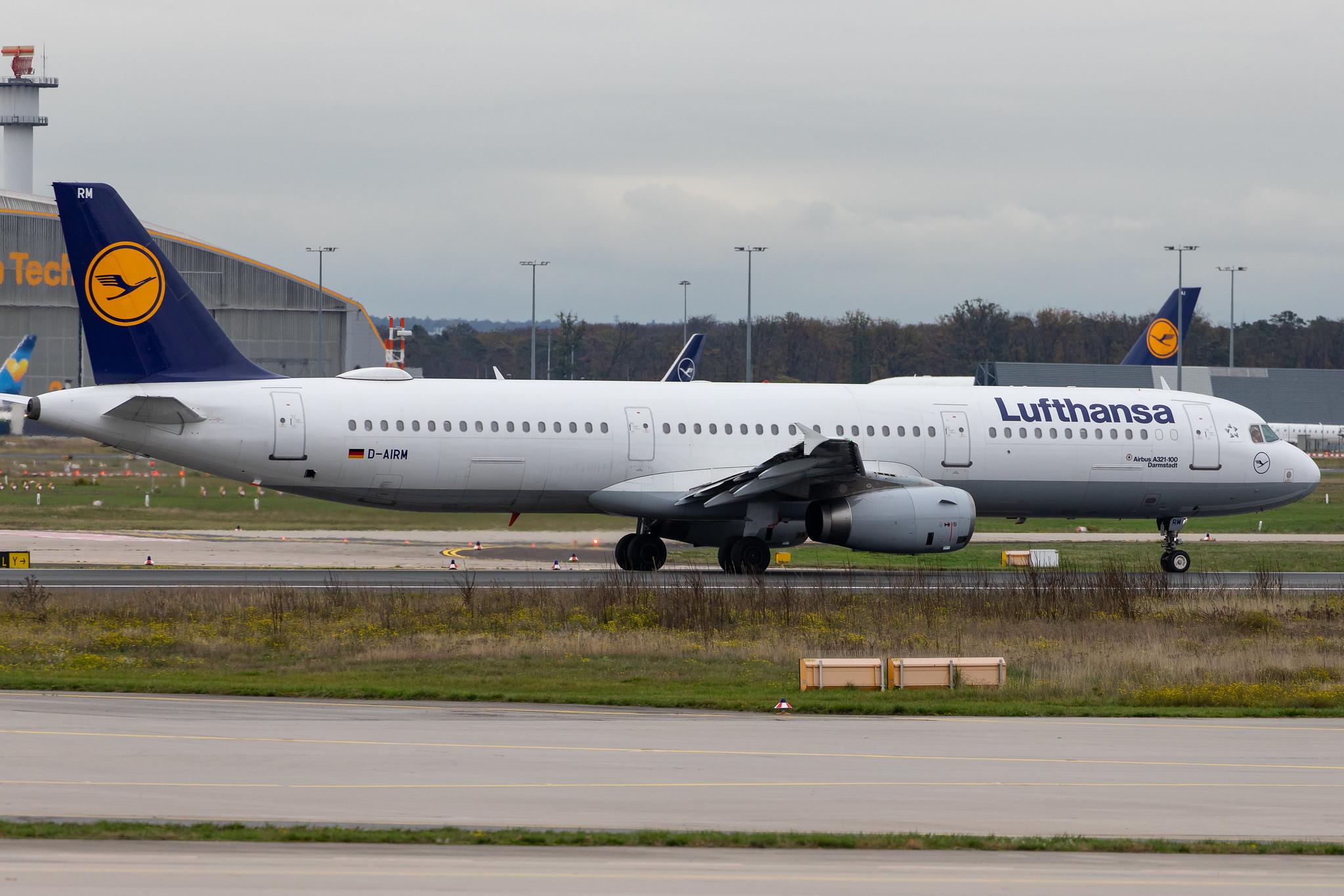 Frankfurt Airport: Lufthansa (LH / DLH) |  Airbus A321-131 A321 | D-AIRM | MSN 0518