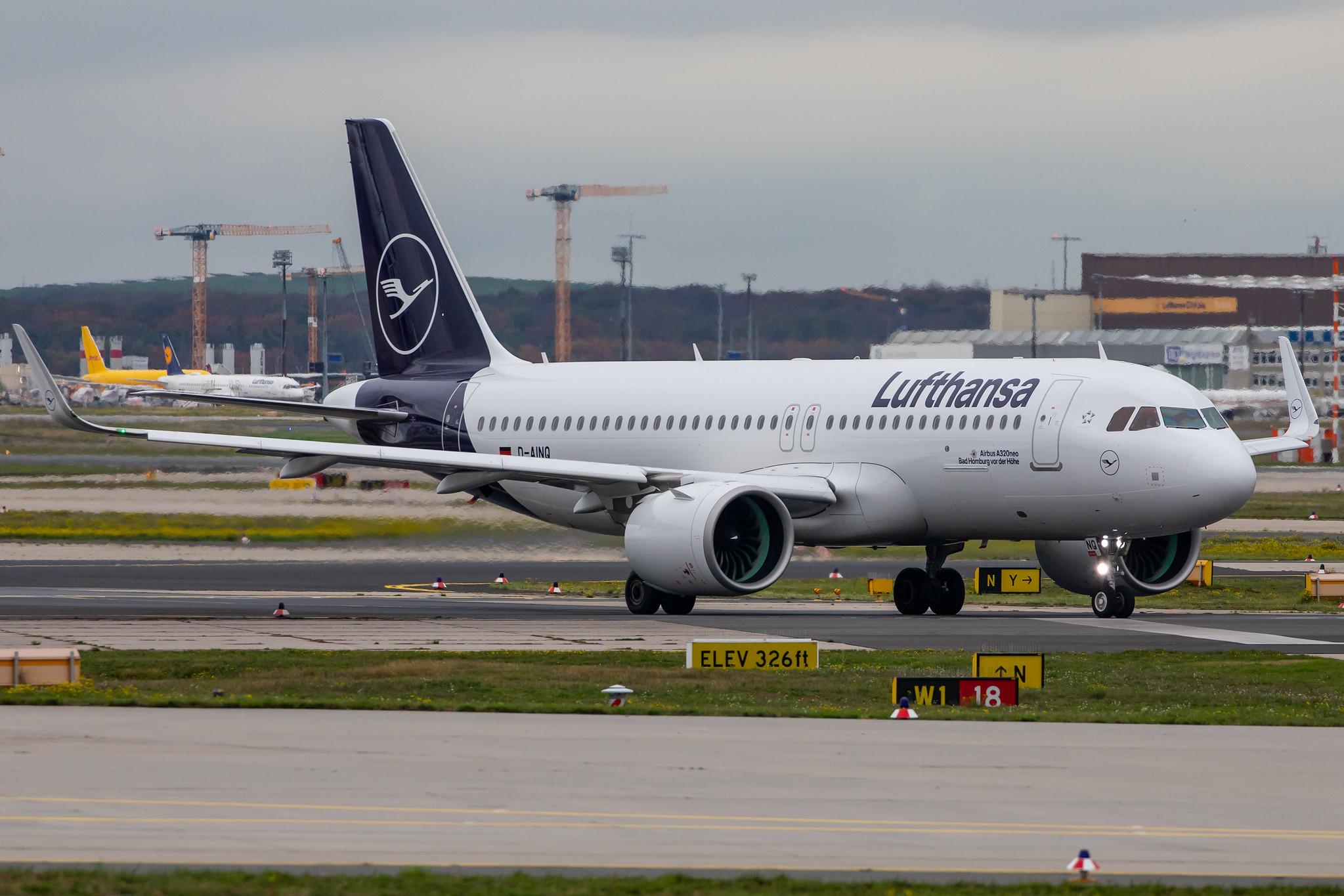 Frankfurt Airport: Lufthansa (LH / DLH) |  Airbus A320-271N A20N | D-AINQ | MSN 8870