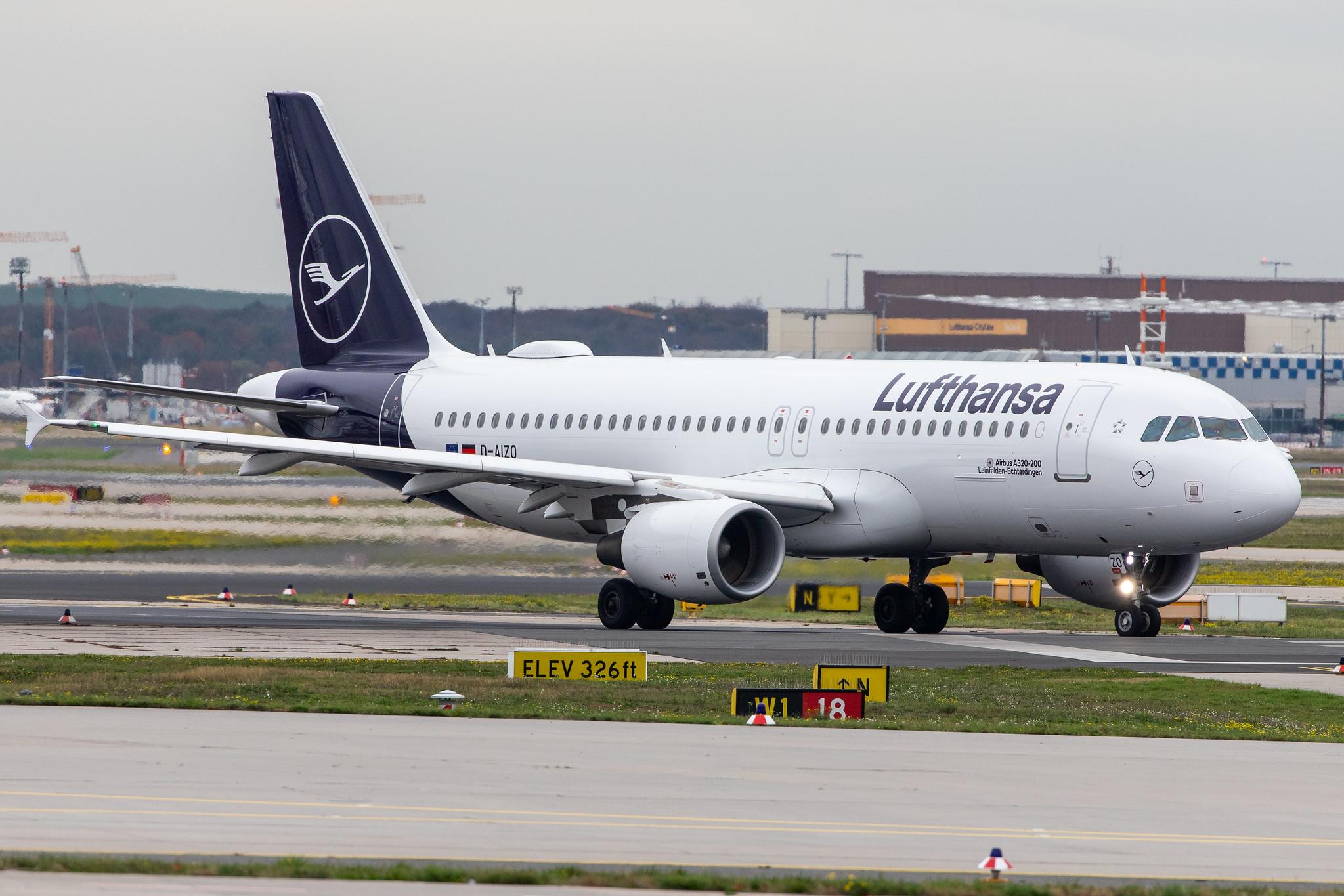 Frankfurt Airport: Lufthansa (LH / DLH) |  Airbus A320-214 A320 | D-AIZO | MSN 5441