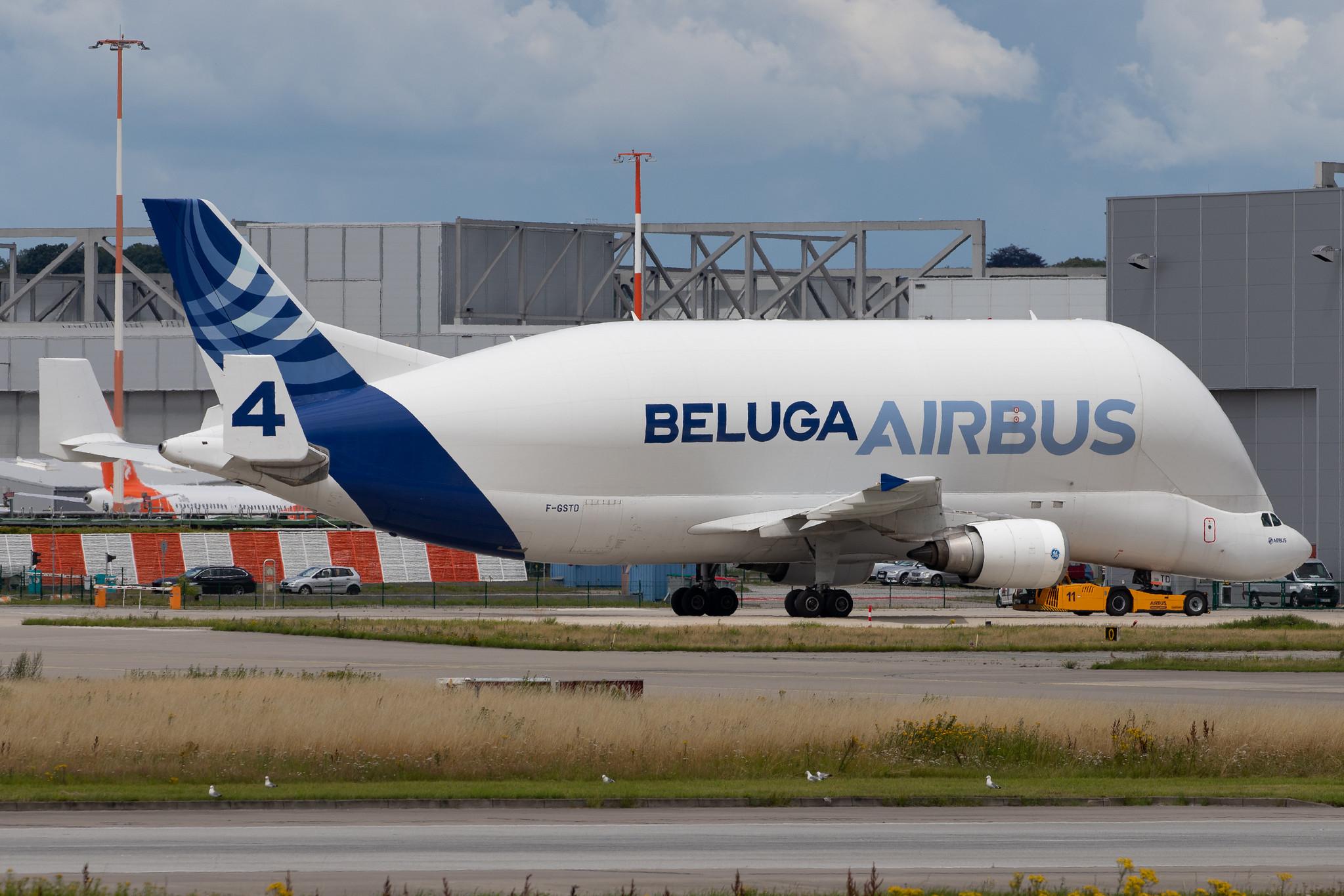 Hamburg Finkenwerder: Airbus Transport International (4Y / BGA) |  Airbus A300-608ST Beluga A3ST | F-GSTD | MSN 776
