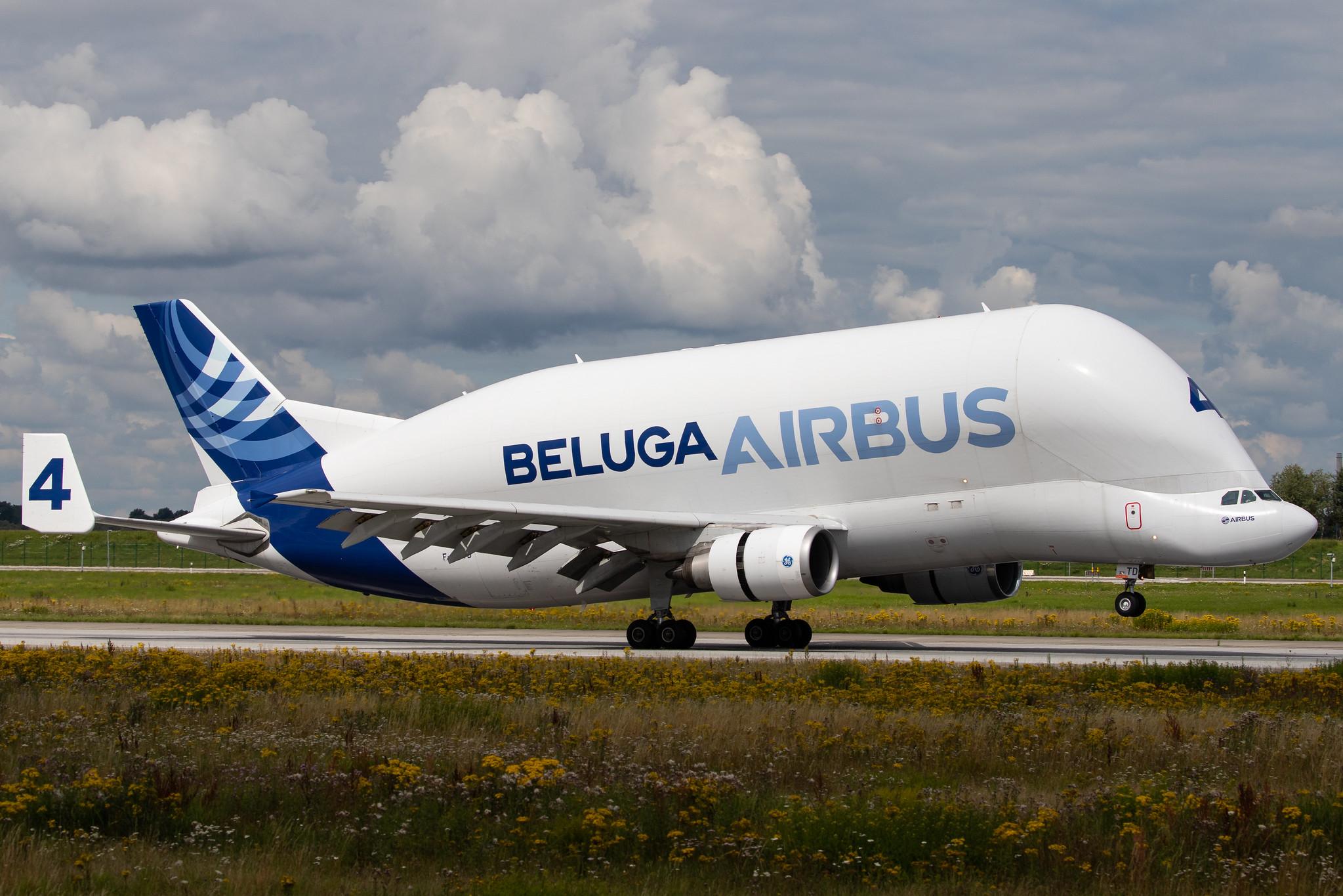 Hamburg Finkenwerder: Airbus Transport International (4Y / BGA) |  Airbus A300-608ST Beluga A3ST | F-GSTD | MSN 776