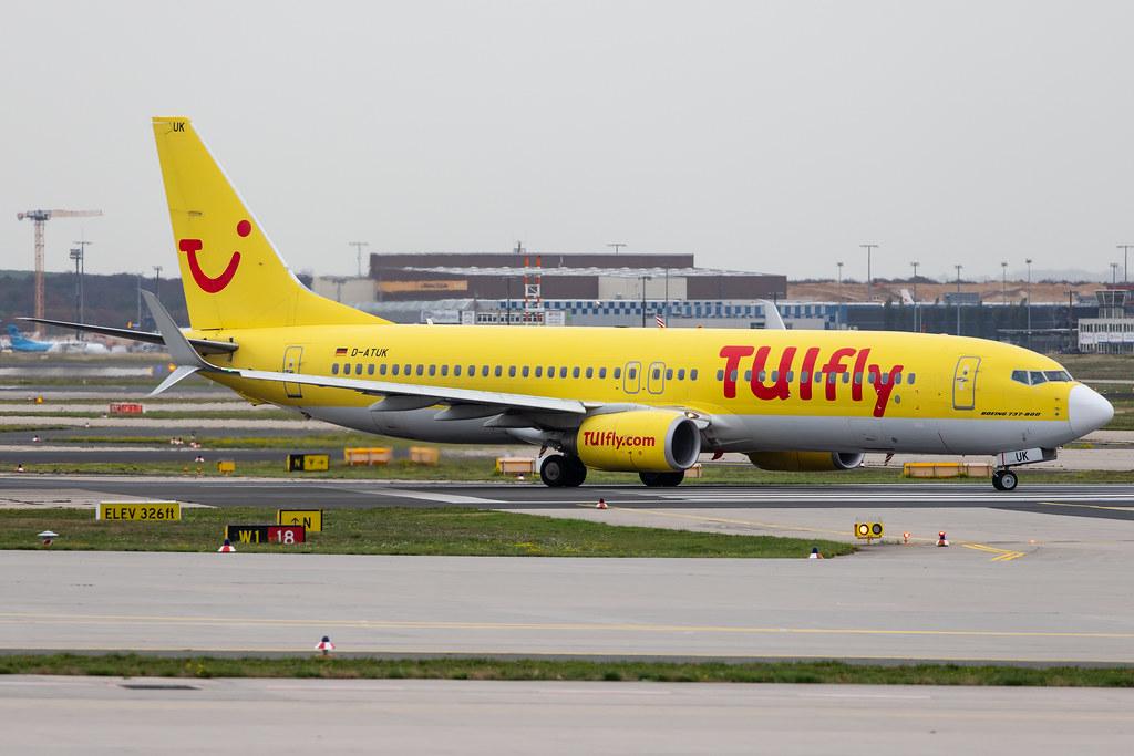 Frankfurt Airport: TUI (X3 / TUI) | Operator: TUI fly |  Boeing 737-8K5 B738 | D-ATUK | MSN 39094