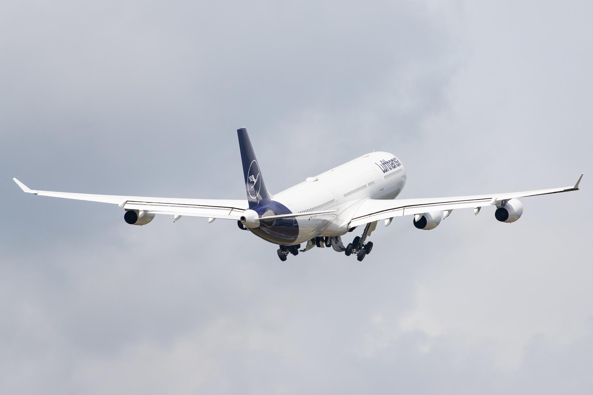 Hamburg Airport: Lufthansa (LH / DLH) |  Airbus A340-313 A343 | D-AIFD | MSN 0390
