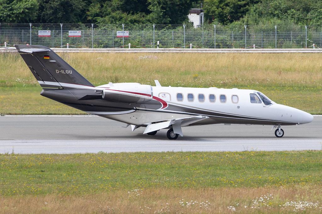 Hamburg Airport: Sylt Air (7E / AWU) |  Cessna 525A CitationJet CJ2+ C25A | D-ILOU | MSN 525A-0512